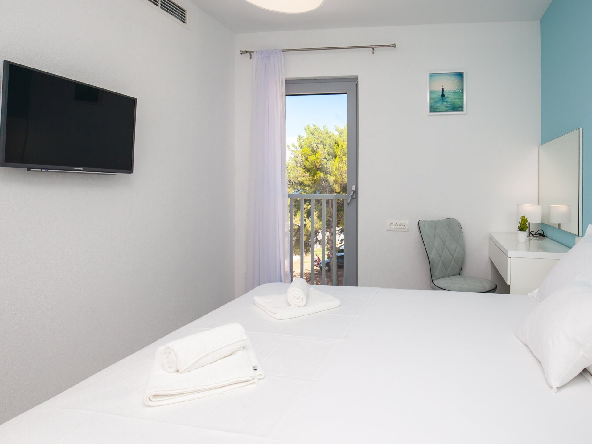 5-persoons appartement met zeezicht in Bol, vlakbij het strand - foto 4
