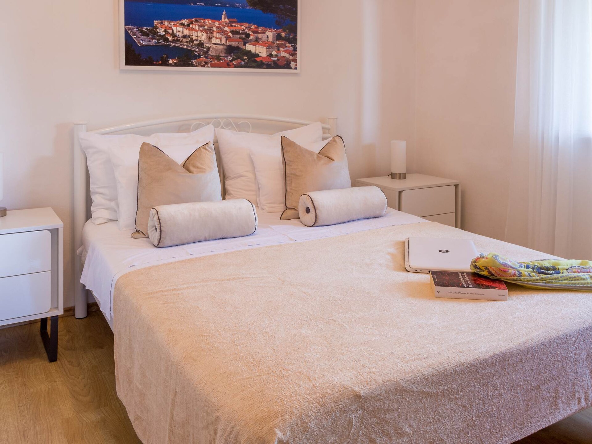 Licht appartement met zeezicht in rustige baai Vrbovica, Korcula - foto 11