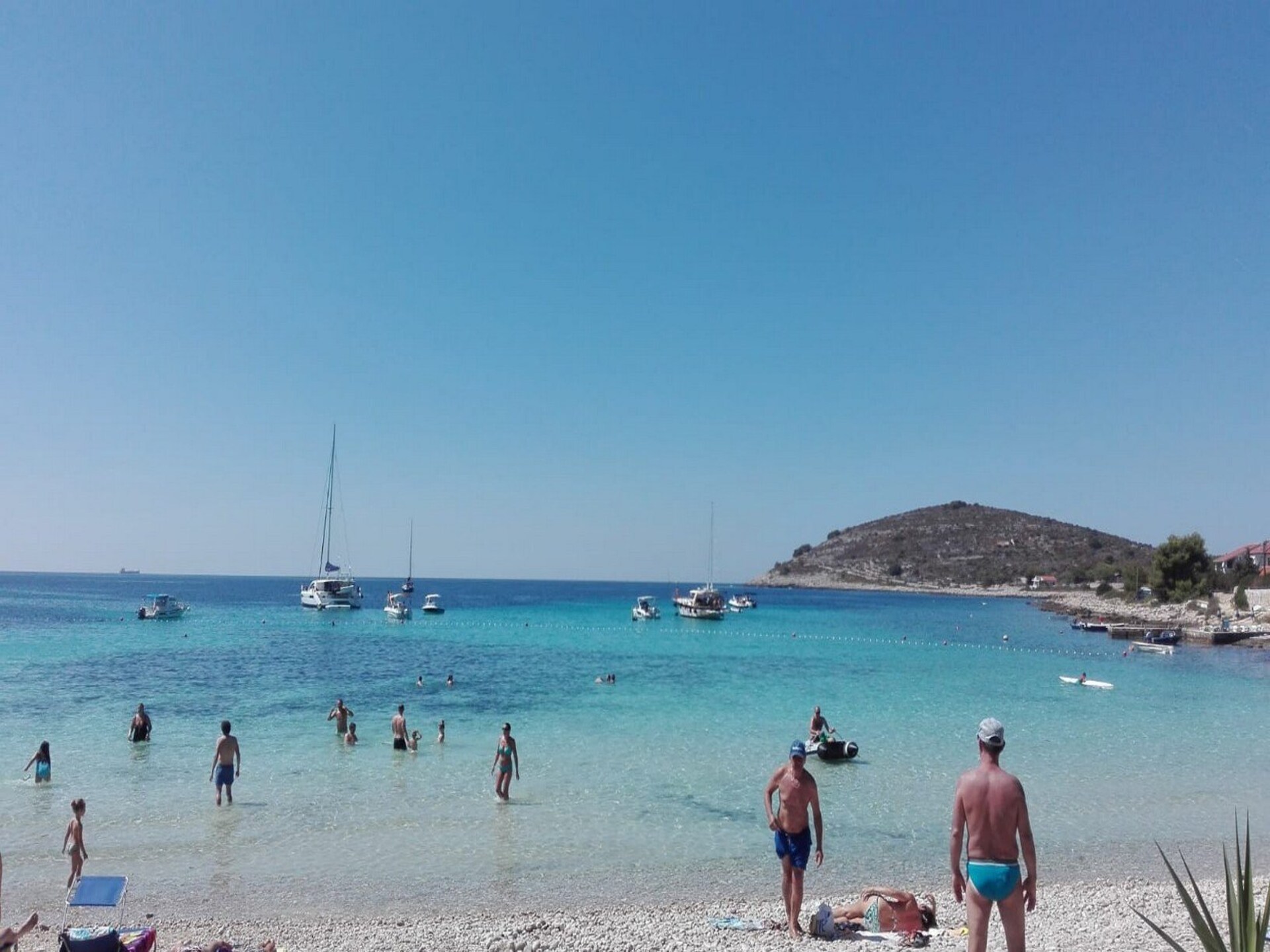 Appartement Meri: Strandappartement voor 6 op Drvenik Mali bij Trogir - foto 16