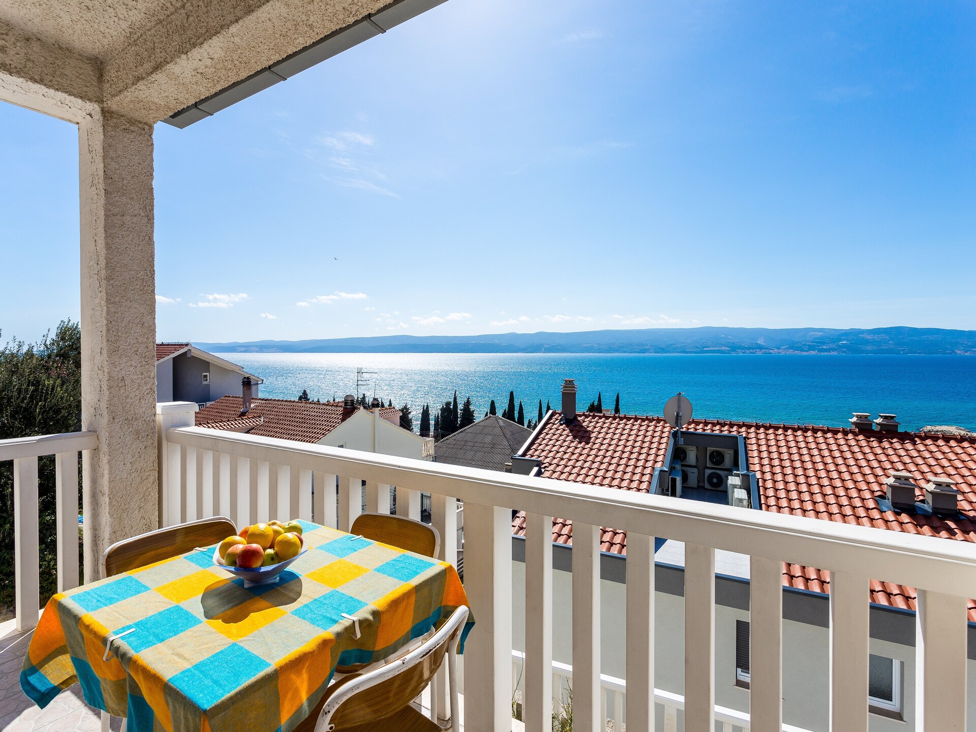 6-persoons appartement aan het strand in Omis met zeezicht - foto 13