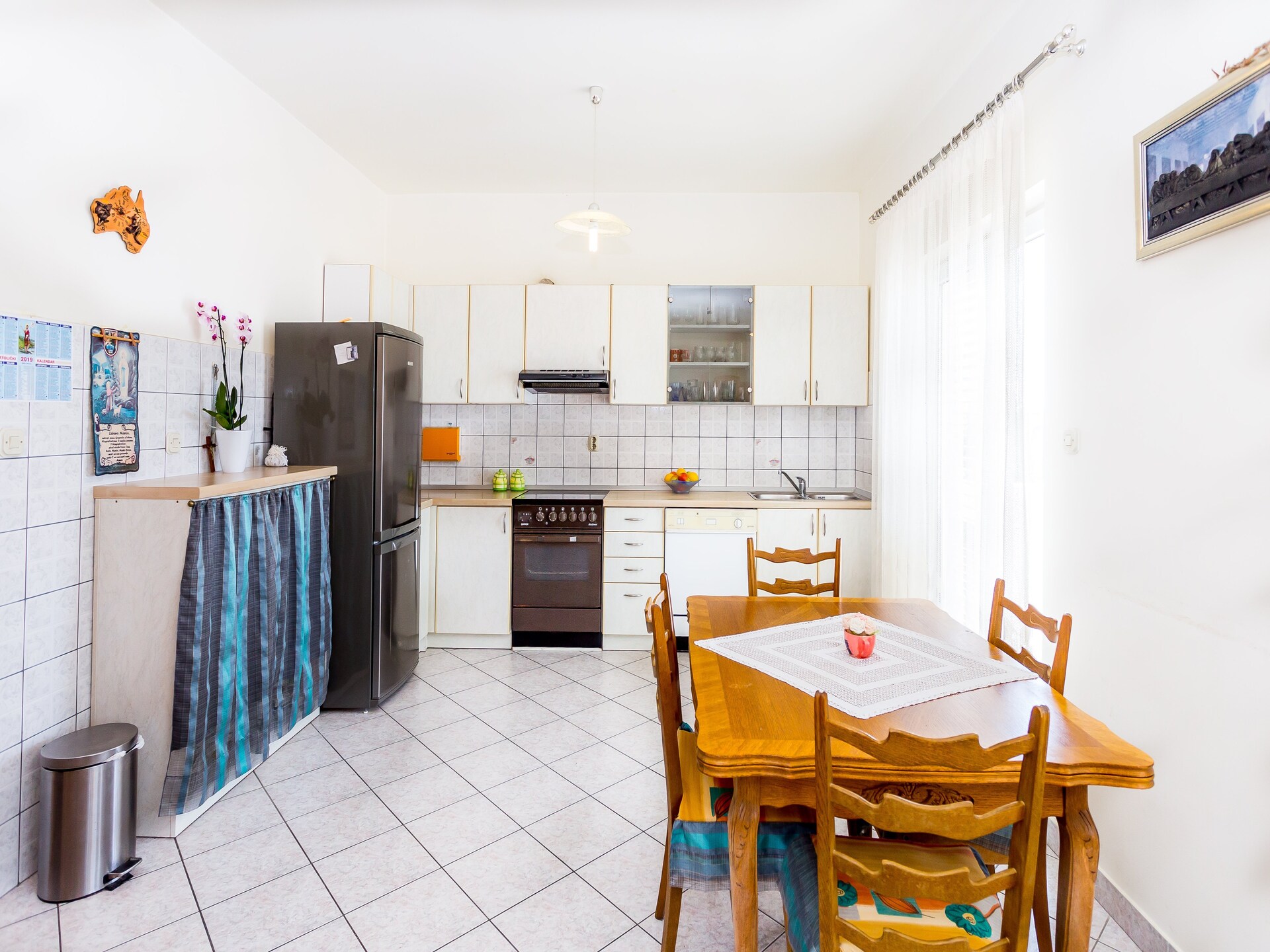 6-persoons appartement aan het strand in Omis met zeezicht - foto 5