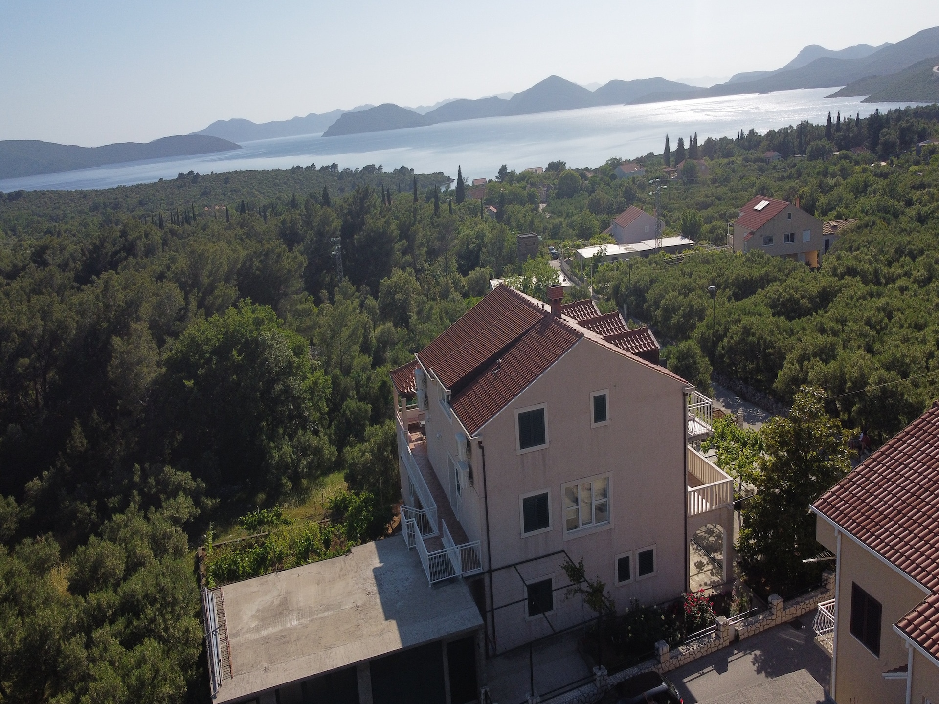 Appartement Kola: 2 slaapkamers, zeezicht, 600m van het strand in Banici - foto 18