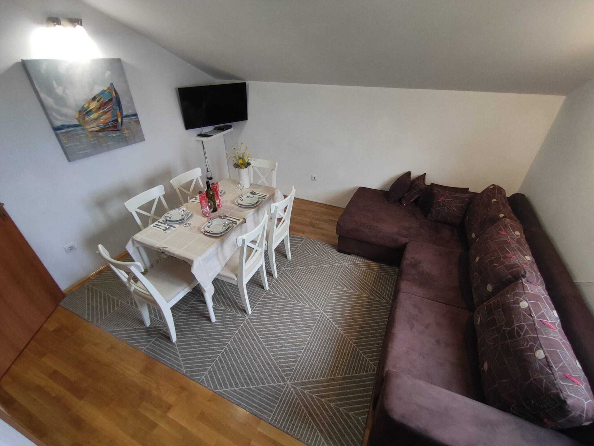 Appartement Kola: 2 slaapkamers, zeezicht, 600m van het strand in Banici - foto 29