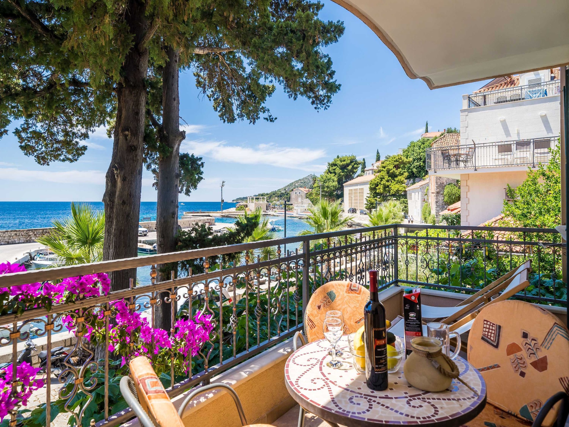 Appartement Villa Palma: 2 slaapkamers, terras en zeezicht in Mlini - foto 18