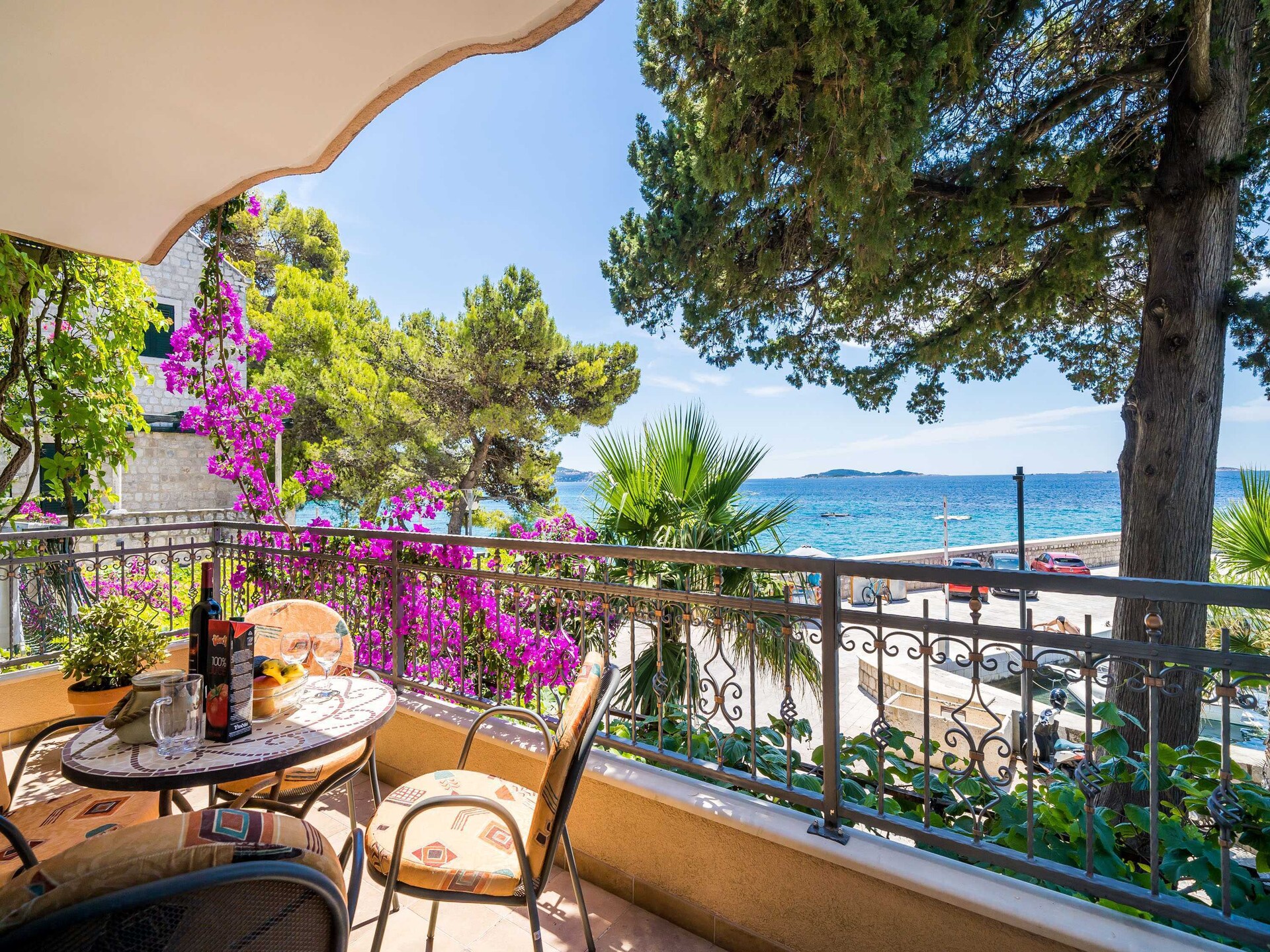Appartement Villa Palma: 2 slaapkamers, terras en zeezicht in Mlini - foto 20