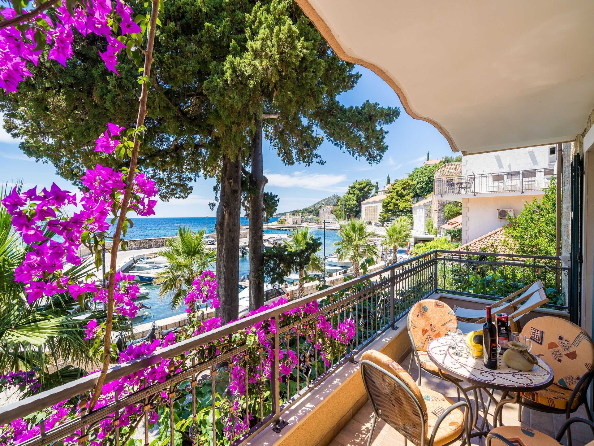 Appartement Villa Palma: 2 slaapkamers, terras en zeezicht in Mlini - foto 19
