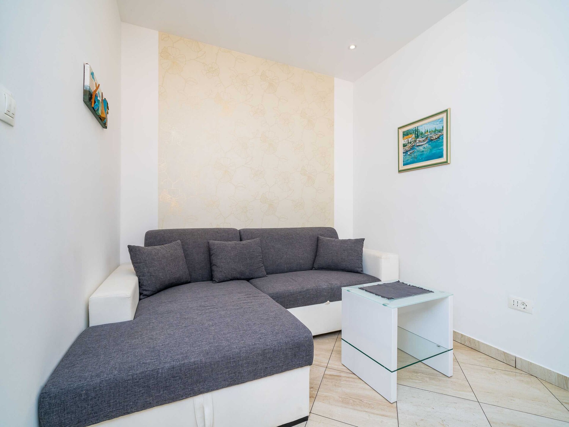 Appartement Villa Palma: 2 slaapkamers, terras en zeezicht in Mlini - foto 3