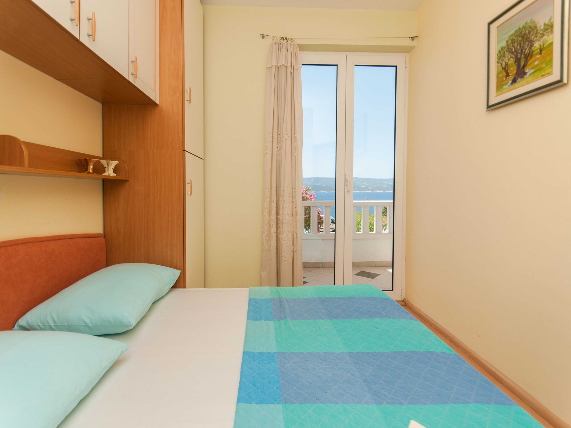 Ruim 8-persoons appartement met balkon en zeezicht in Stanici - foto 4