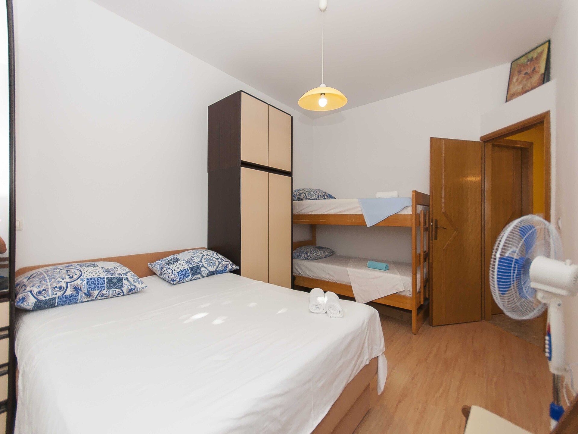Ruim 8-persoons appartement met balkon en zeezicht in Stanici - foto 7