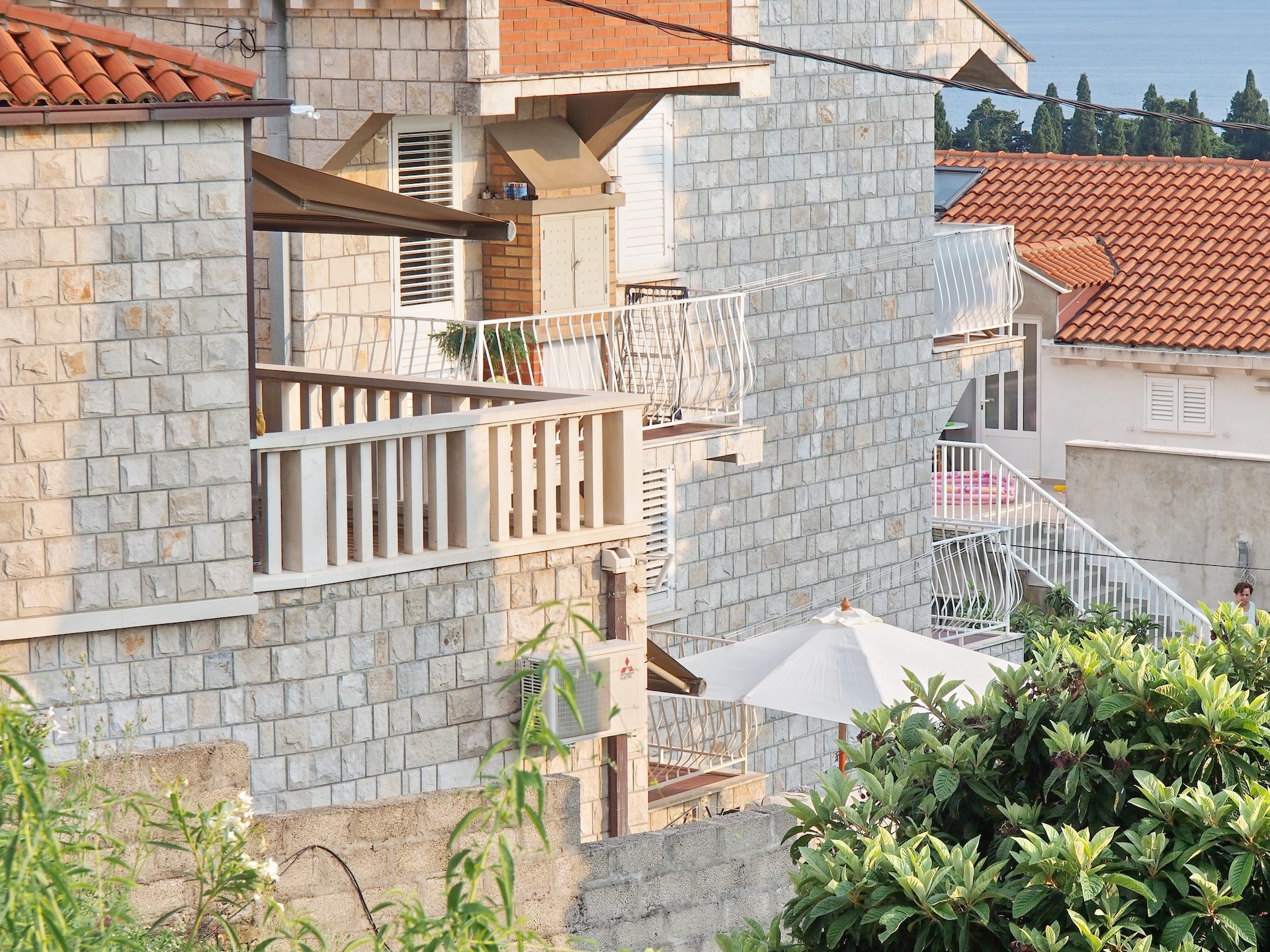 Op 800 m van het strand: Studio met zeezicht in Dubrovnik - foto 10