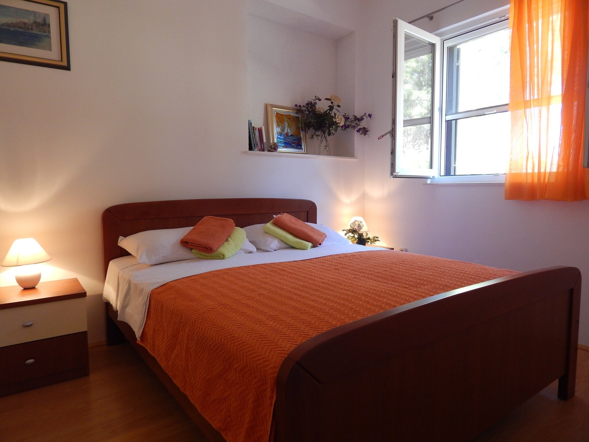 Aan het strand: Ruim appartement voor 4 personen in Milna - foto 3