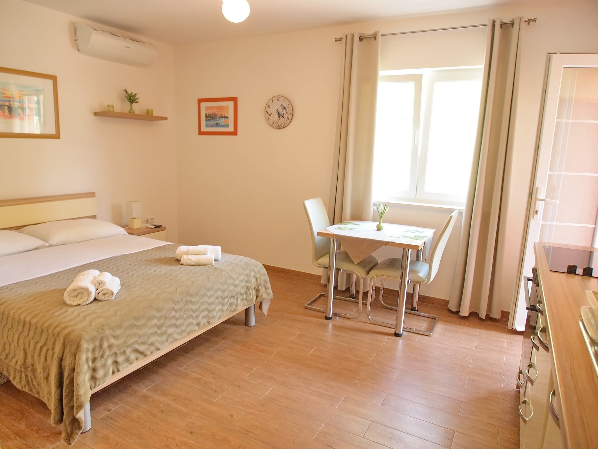 Knusse studio voor 2 personen op 100 meter van het strand in Orebić - foto 1