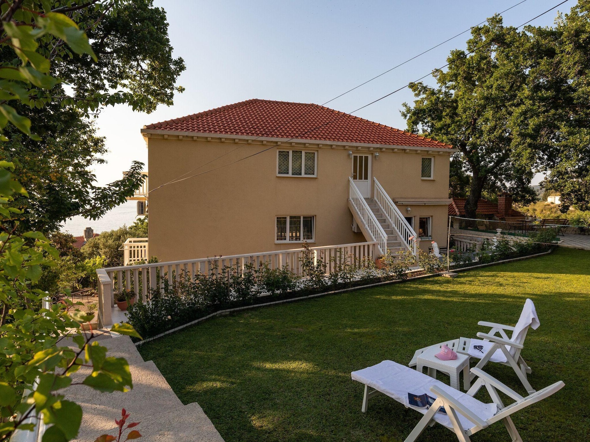 Double Room met balkon en zeezicht in Plat, vlakbij Dubrovnik - foto 10