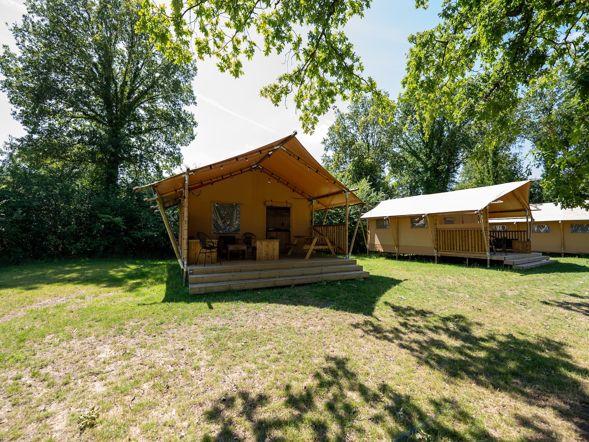 Safaritent Vakantiepark Hunzedal 16: Glamping in de bossen van Borger - foto 7