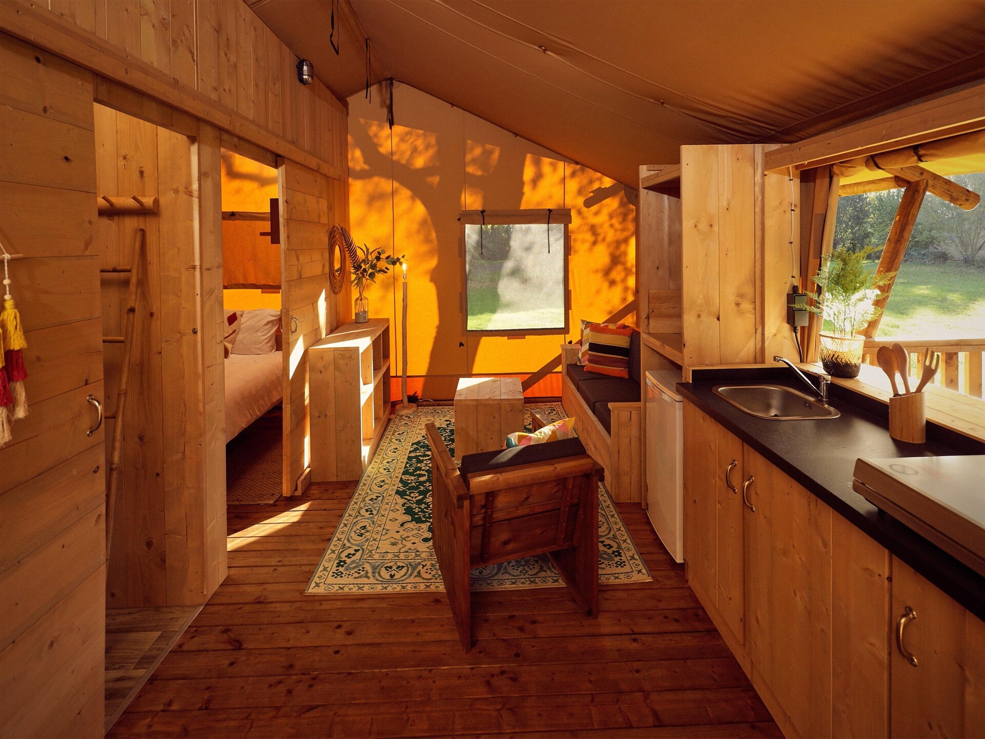 Glampinglodge aan het meer in Zeewolde voor 5 personen - foto 12