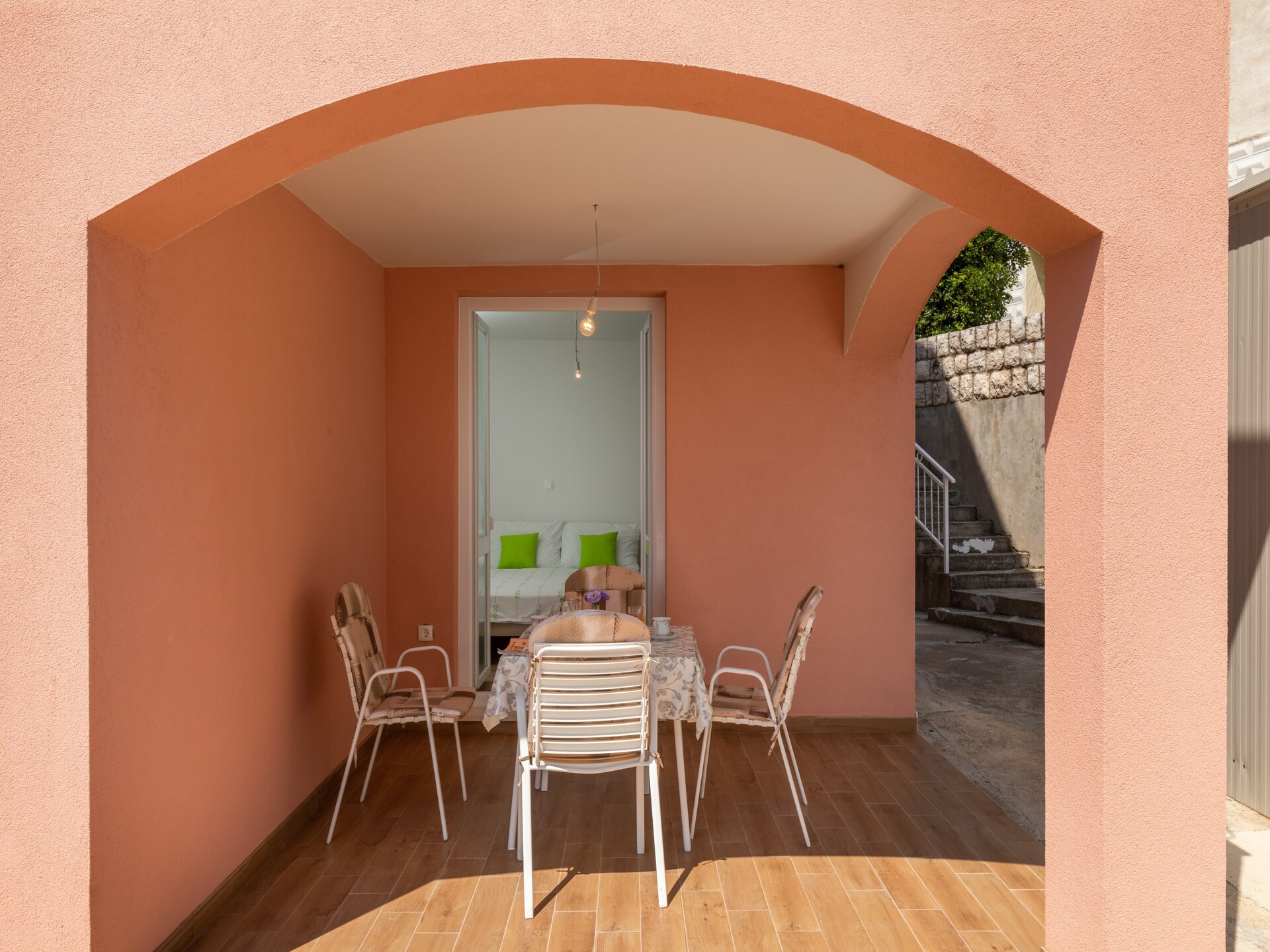 Ruim appartement met zonnig terras op 500 meter van het strand in Mlini - foto 17