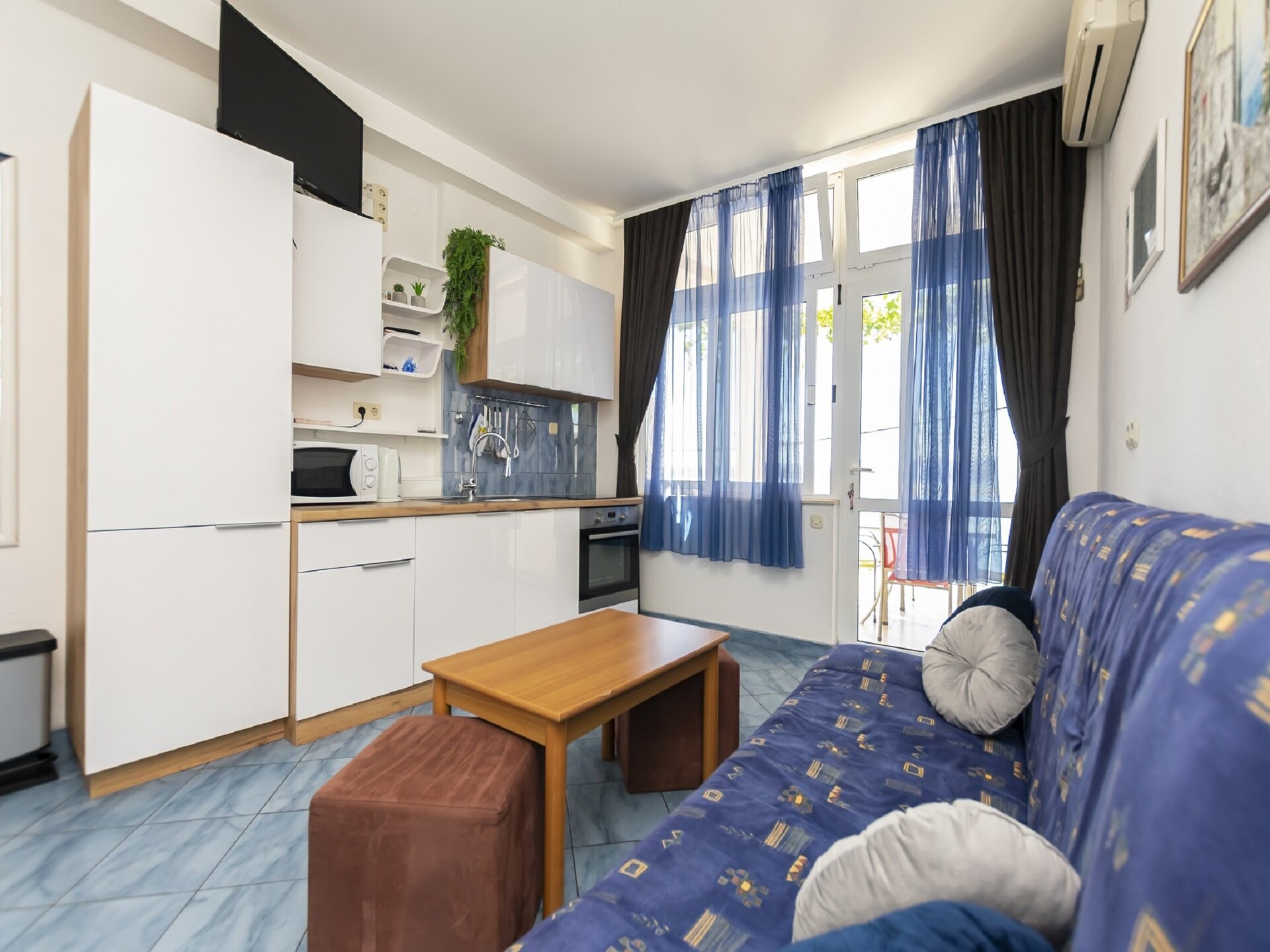 Appartement met zeezicht en terras op 100m van het strand in Dugi Rat - foto 20
