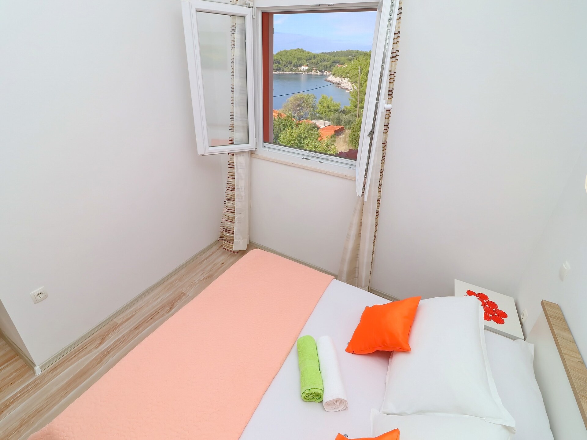 Tweekamerappartement aan zee met terras en panoramisch uitzicht op de Adriatische Zee - foto 8