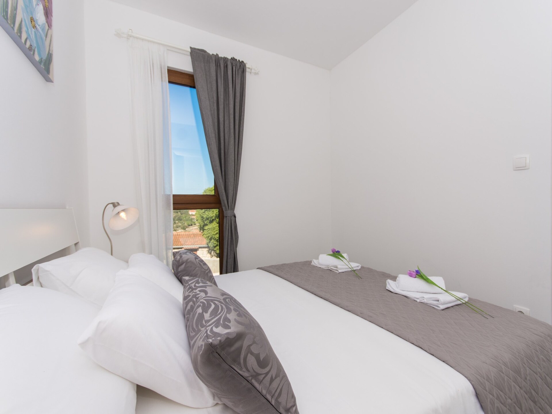 Appartement met zeezicht en zwembad op 100m van het strand van Drvenik Veliki - foto 23