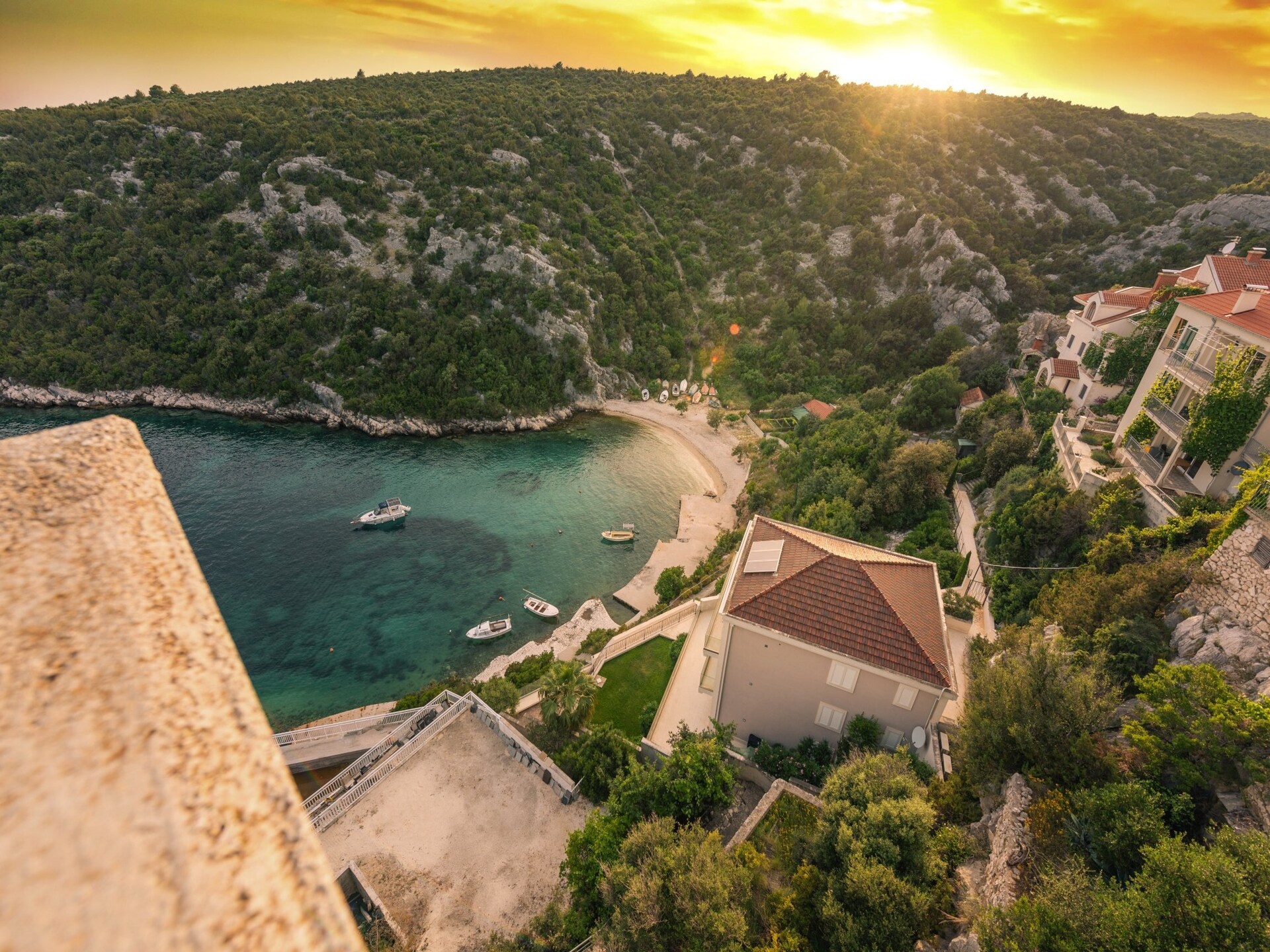 Aan het strand: Ruim appartement in Vinišće voor 4 personen - foto 15