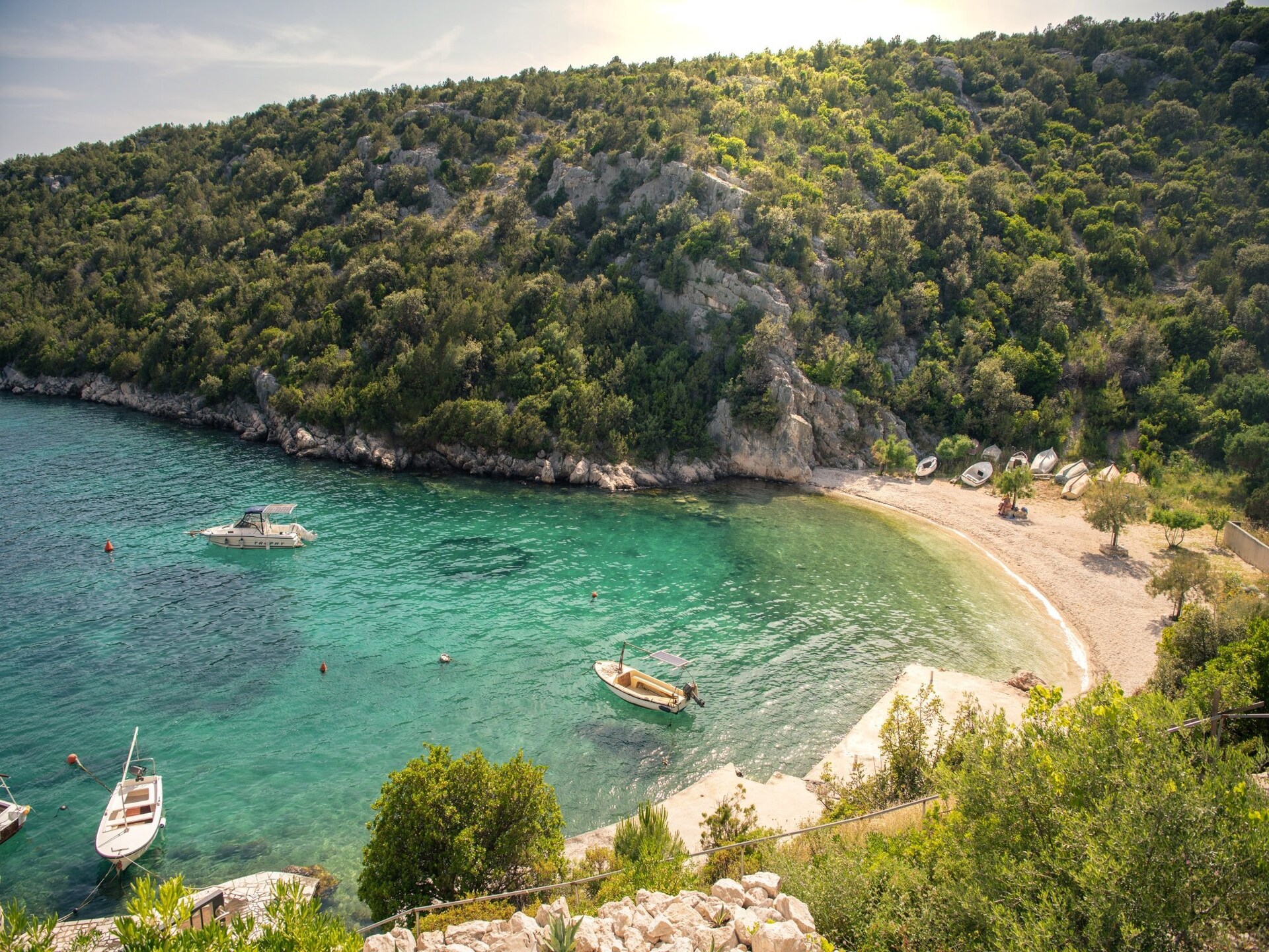 Aan het strand: Ruim appartement in Vinišće voor 4 personen - foto 10