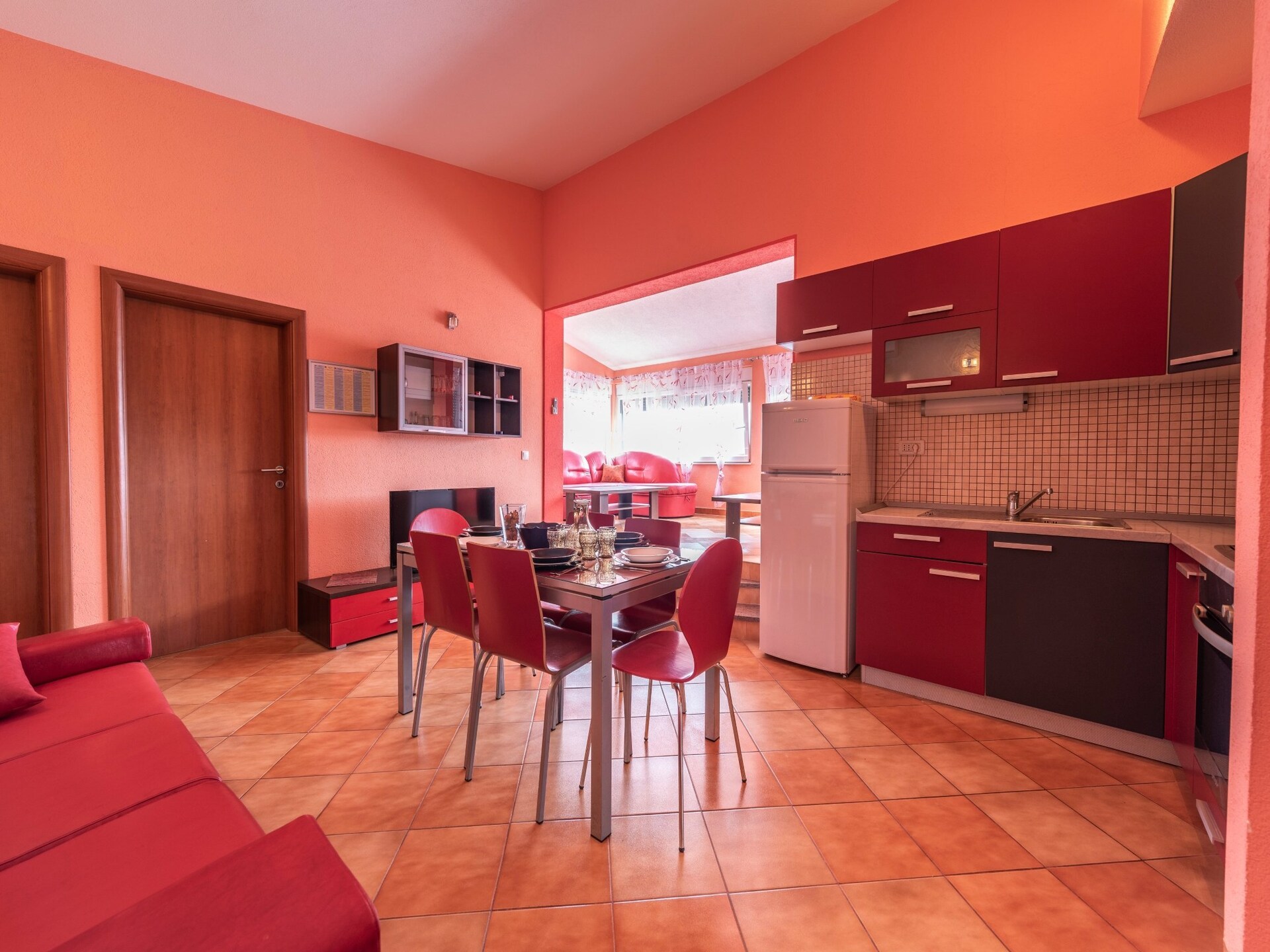Comfortabel appartement met balkon op 200m van zee in Vinisce - foto 3