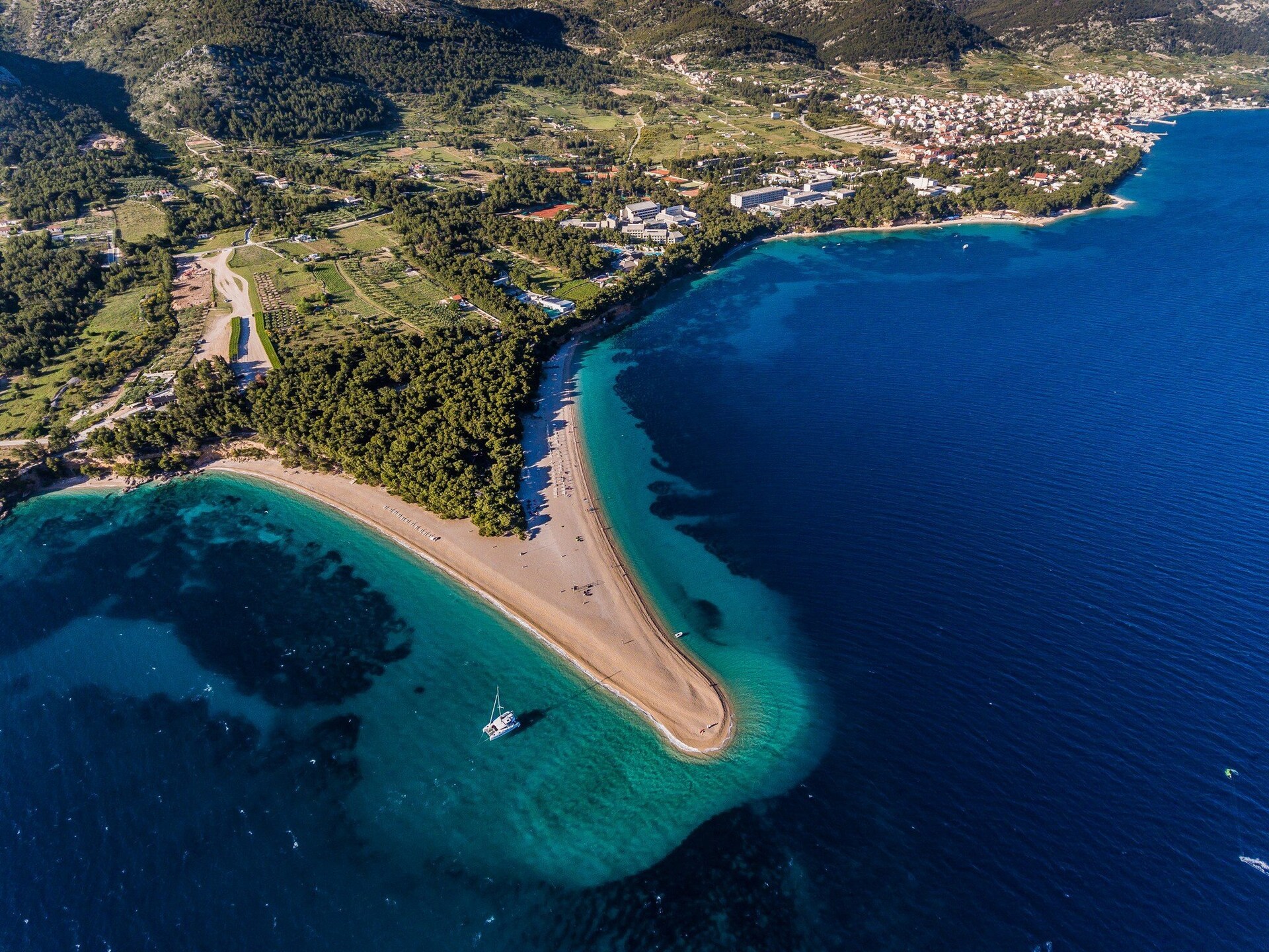 Villa Balarin: Stenen vakantiehuis met terras en uitzicht op zee in Bol, Brač - foto 24