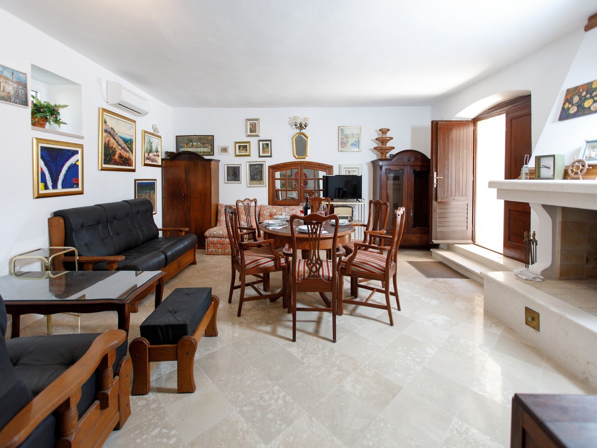 Villa Balarin: Stenen vakantiehuis met terras en uitzicht op zee in Bol, Brač - foto 4