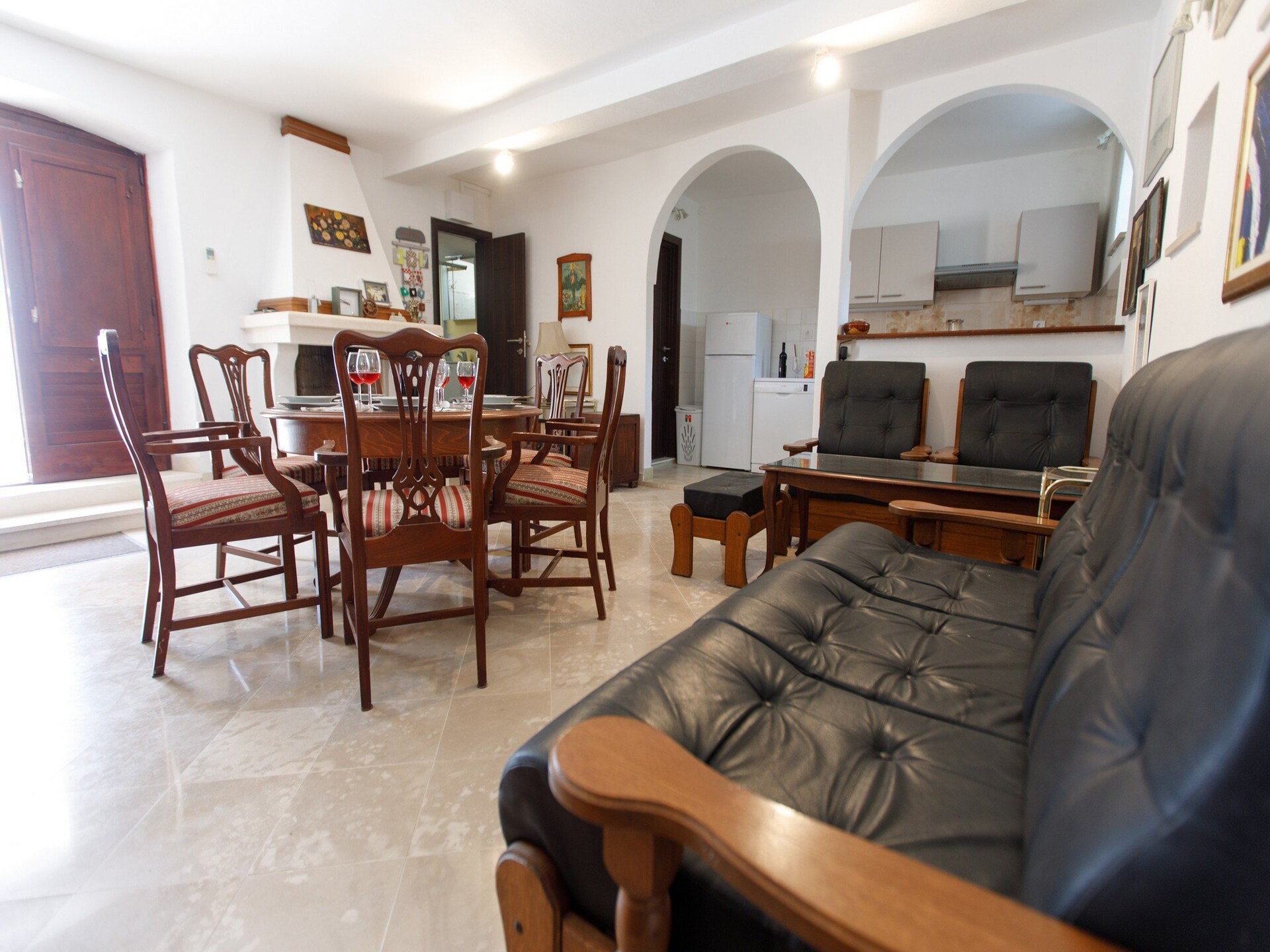 Villa Balarin: Stenen vakantiehuis met terras en uitzicht op zee in Bol, Brač - foto 3