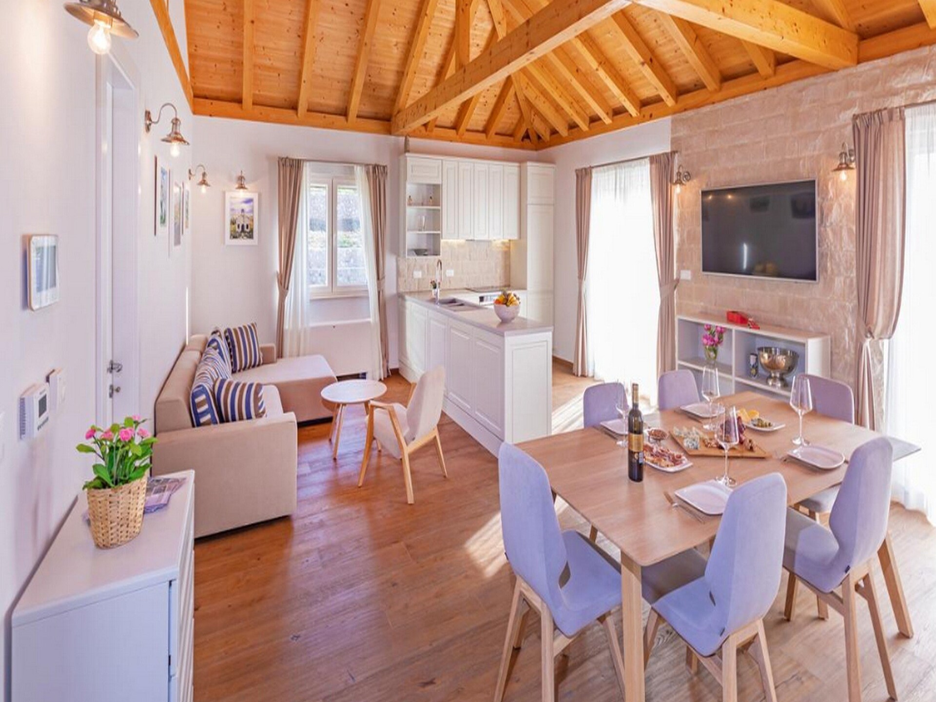 6-persoons villa met privézwembad in Gruda - foto 2