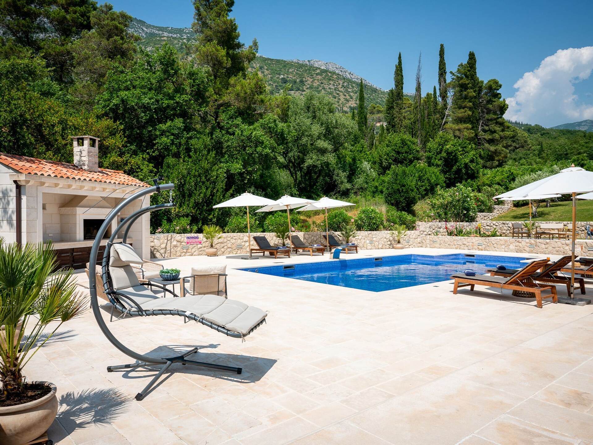 6-persoons villa met privézwembad in Gruda - foto 89