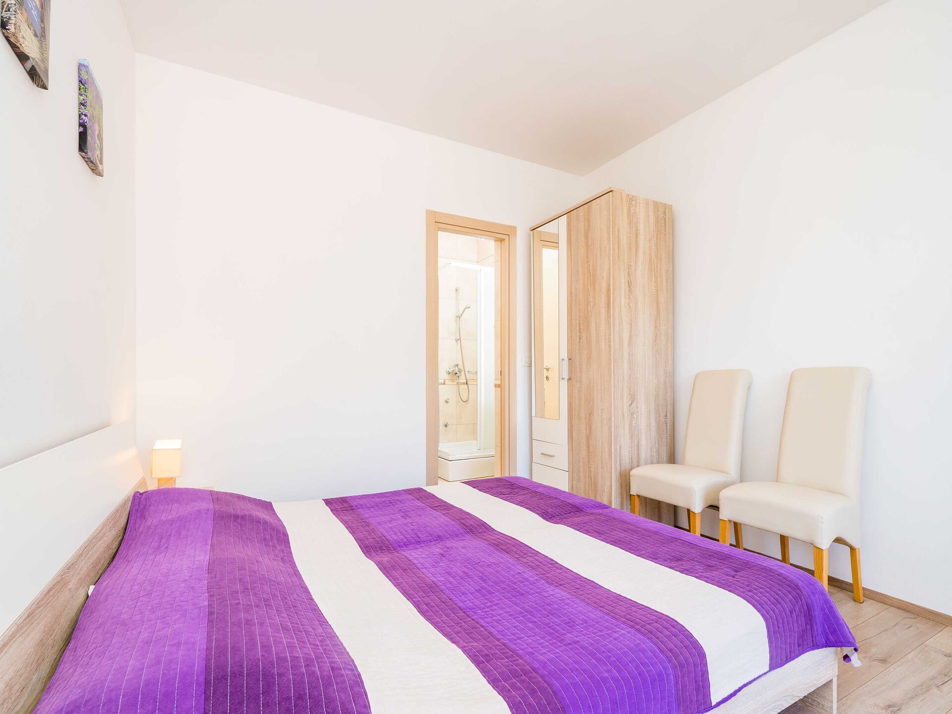 Rustiek appartement met balkon en zeezicht op 200m van het strand in Mlini - foto 6