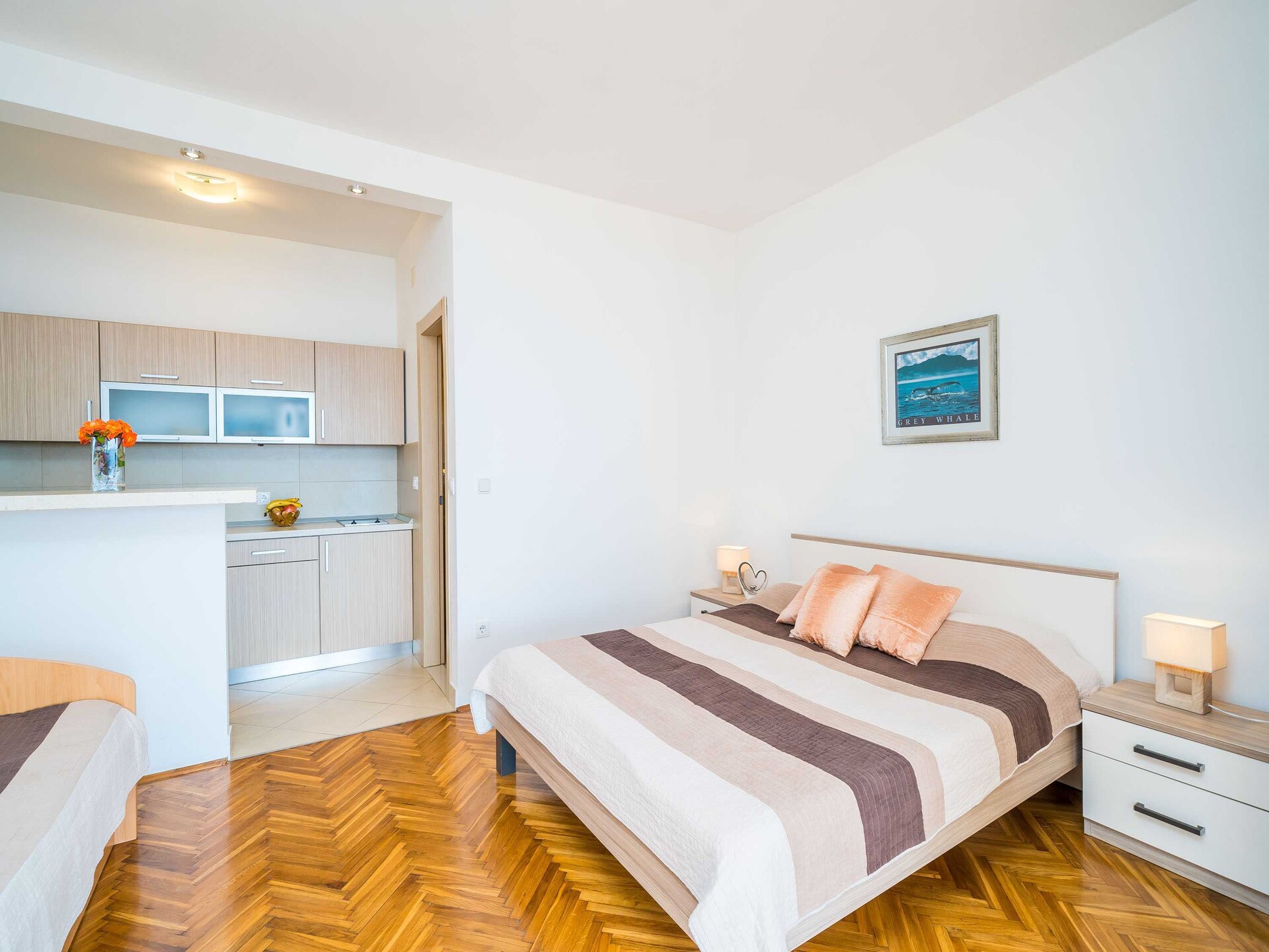 Comfort Studio aan Zee in Mlini met Gedeeld Zwembad en Zeezicht - foto 2