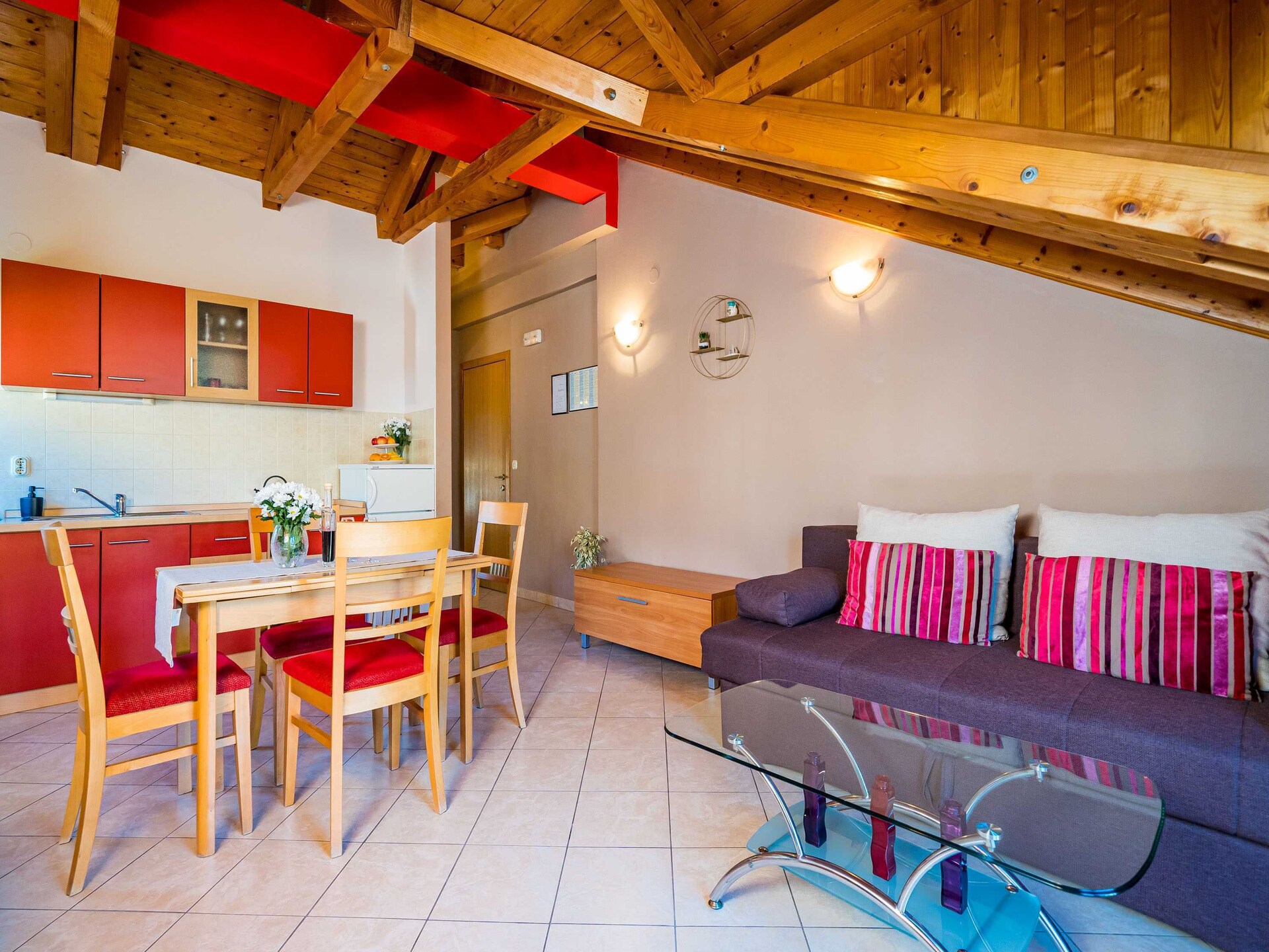Comfortabel appartement met balkon en zeezicht in Zaton, nabij Dubrovnik - foto 4