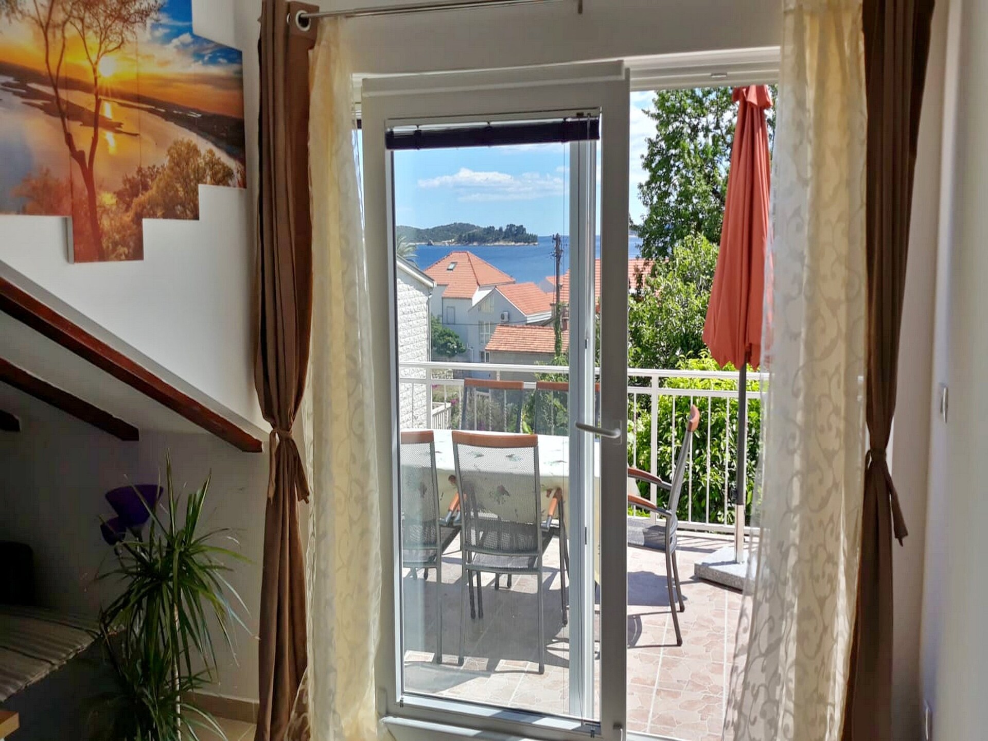 Zonovergoten appartement met terras en zeezicht in Orebić, op 100m van strand - foto 17