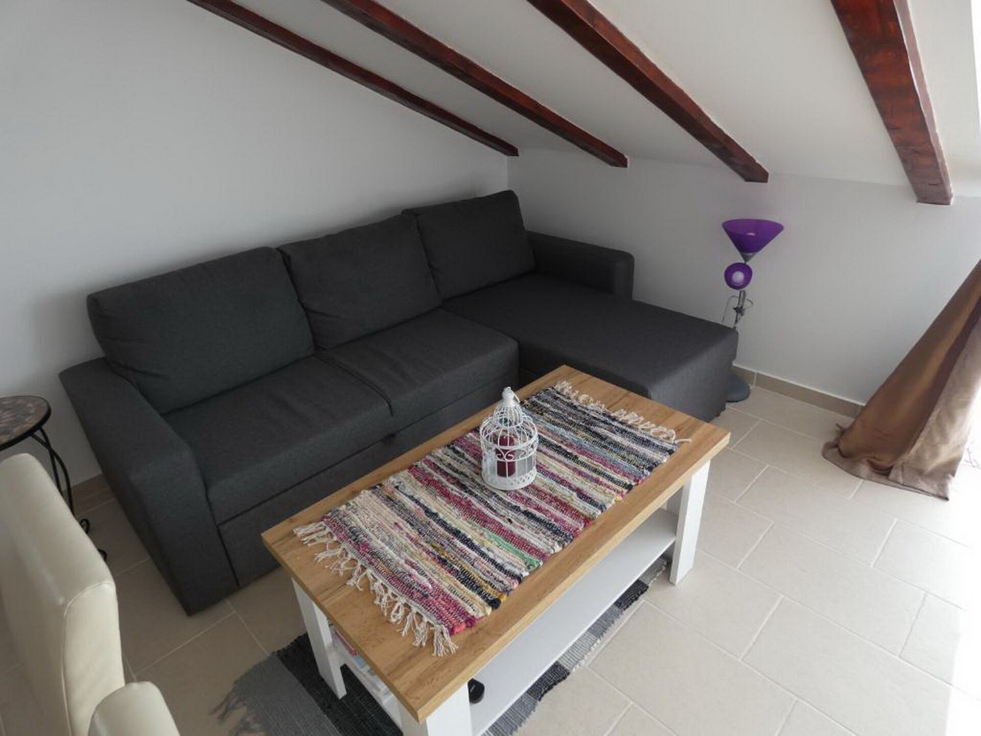 Zonovergoten appartement met terras en zeezicht in Orebić, op 100m van strand - foto 1