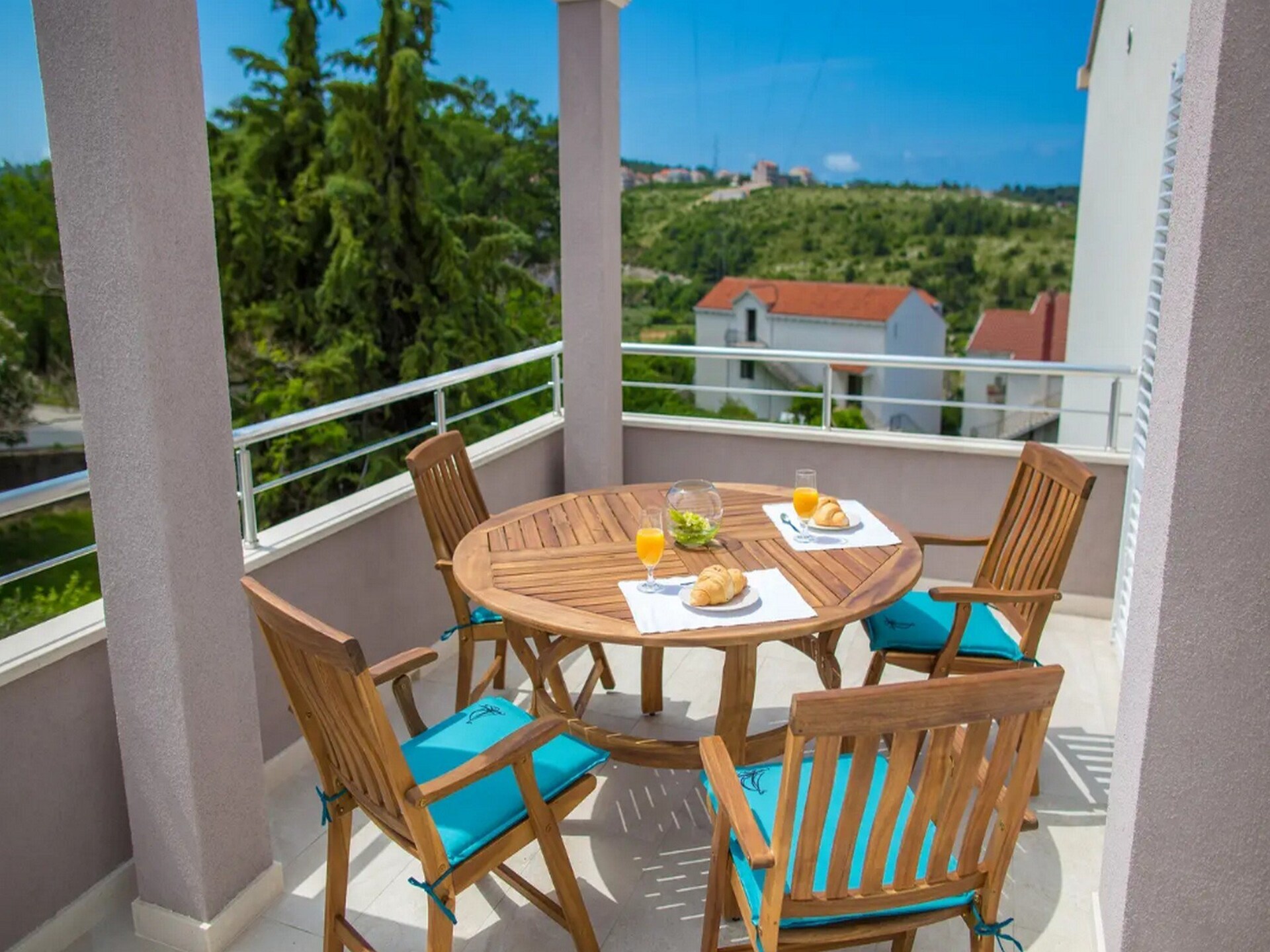 Rustiek appartement aan zee met panoramisch uitzicht op de Adriatische Zee in Cavtat - foto 12