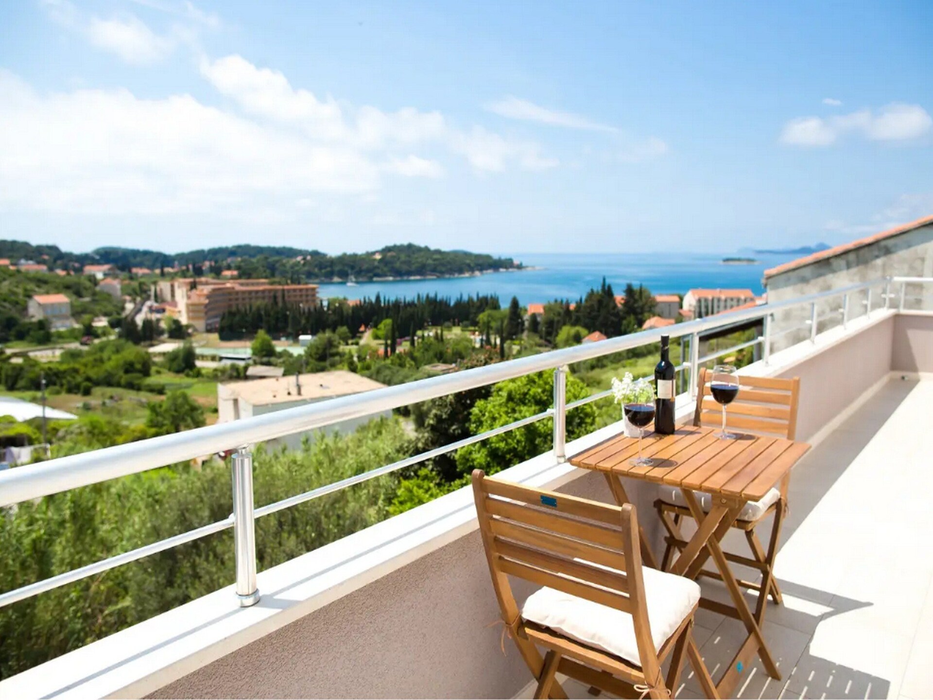 Rustiek appartement aan zee met panoramisch uitzicht op de Adriatische Zee in Cavtat - foto 10