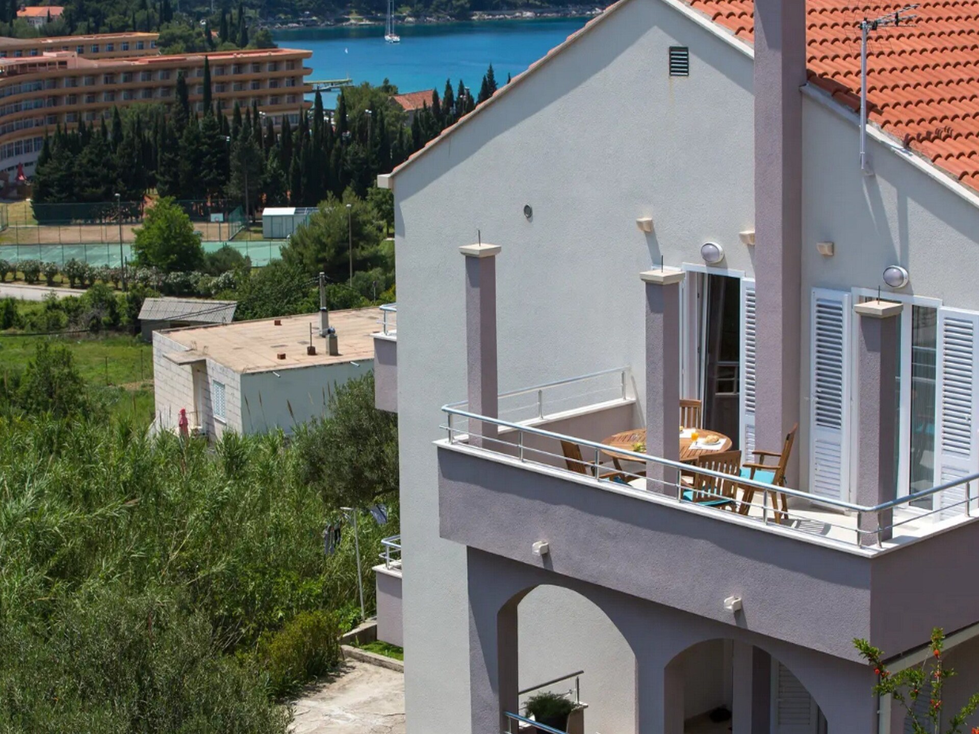 Rustiek appartement aan zee met panoramisch uitzicht op de Adriatische Zee in Cavtat - foto 14