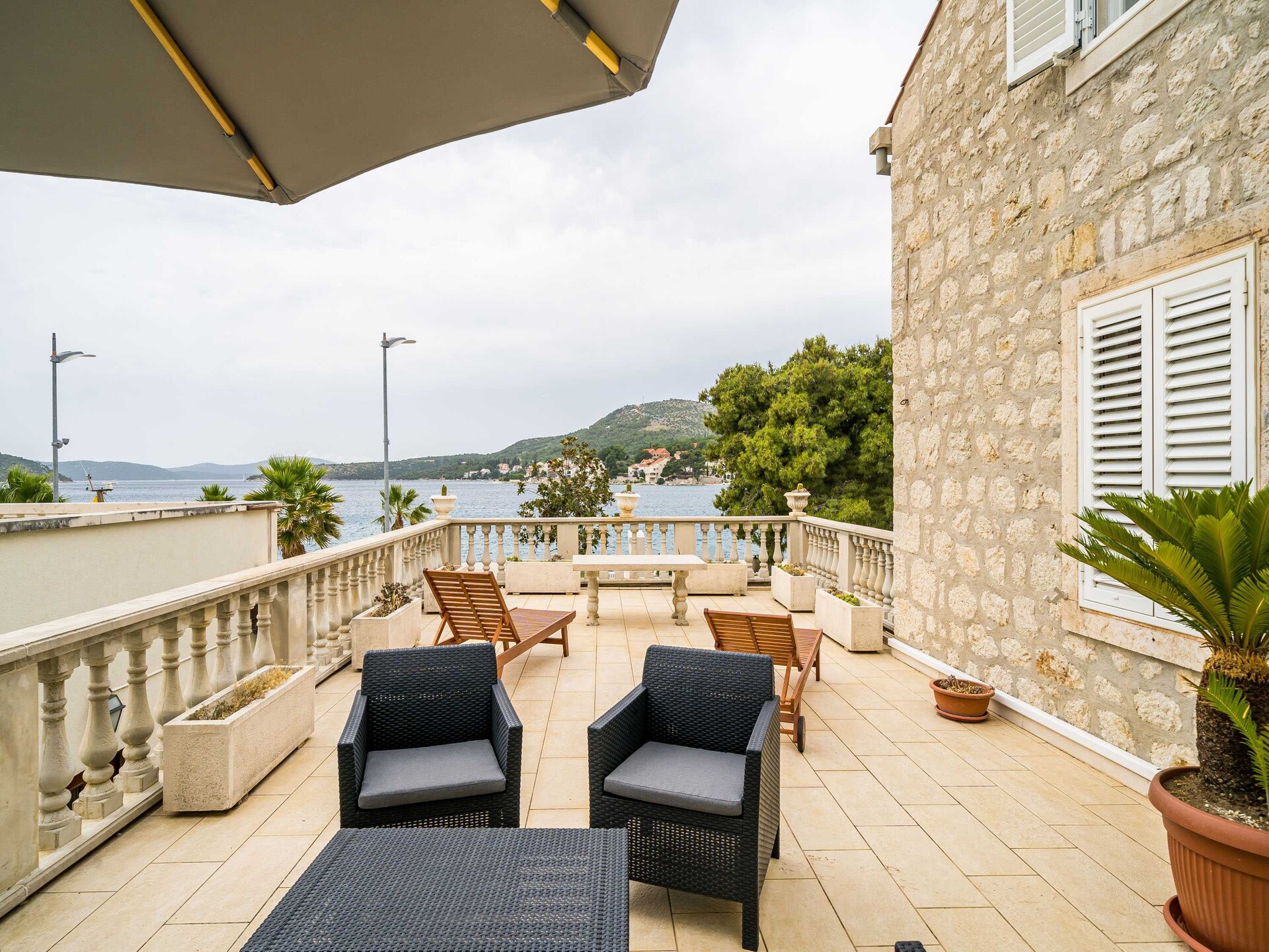 Villa Ro-Ma: Ruim vakantiehuis aan zee met terras en uitzicht in Slano - foto 36