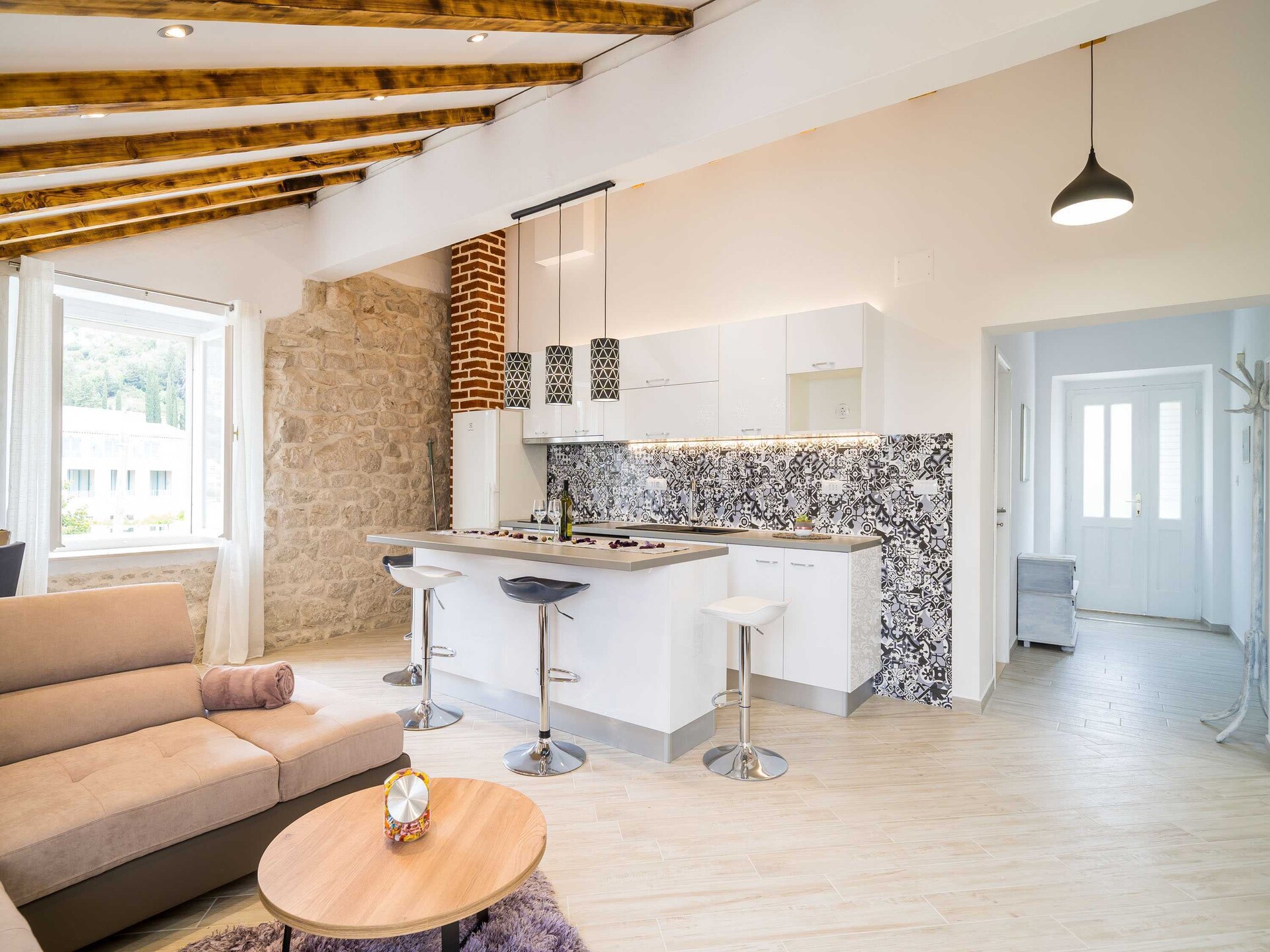 Villa Ro-Ma: Ruim vakantiehuis aan zee met terras en uitzicht in Slano - foto 42
