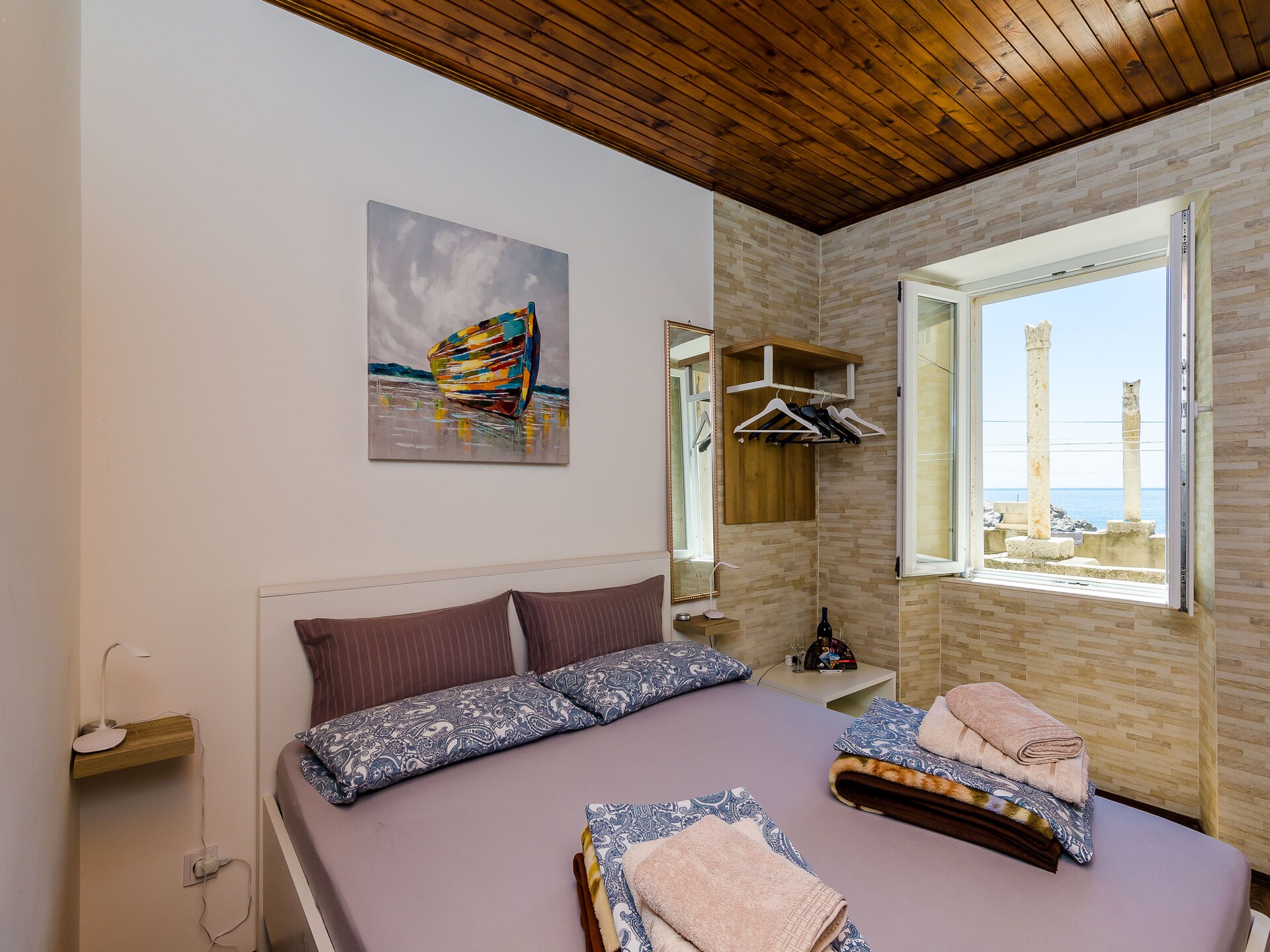 Triple Kamer met Zeezicht op 100m van Strand in Dubrovniks Oude Stad - foto 2