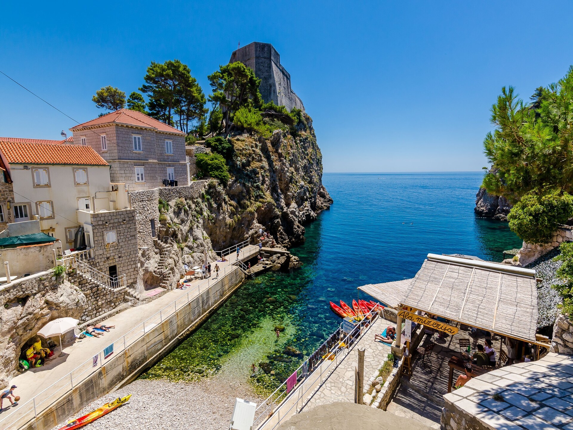 Triple Kamer met Zeezicht op 100m van Strand in Dubrovniks Oude Stad - foto 38
