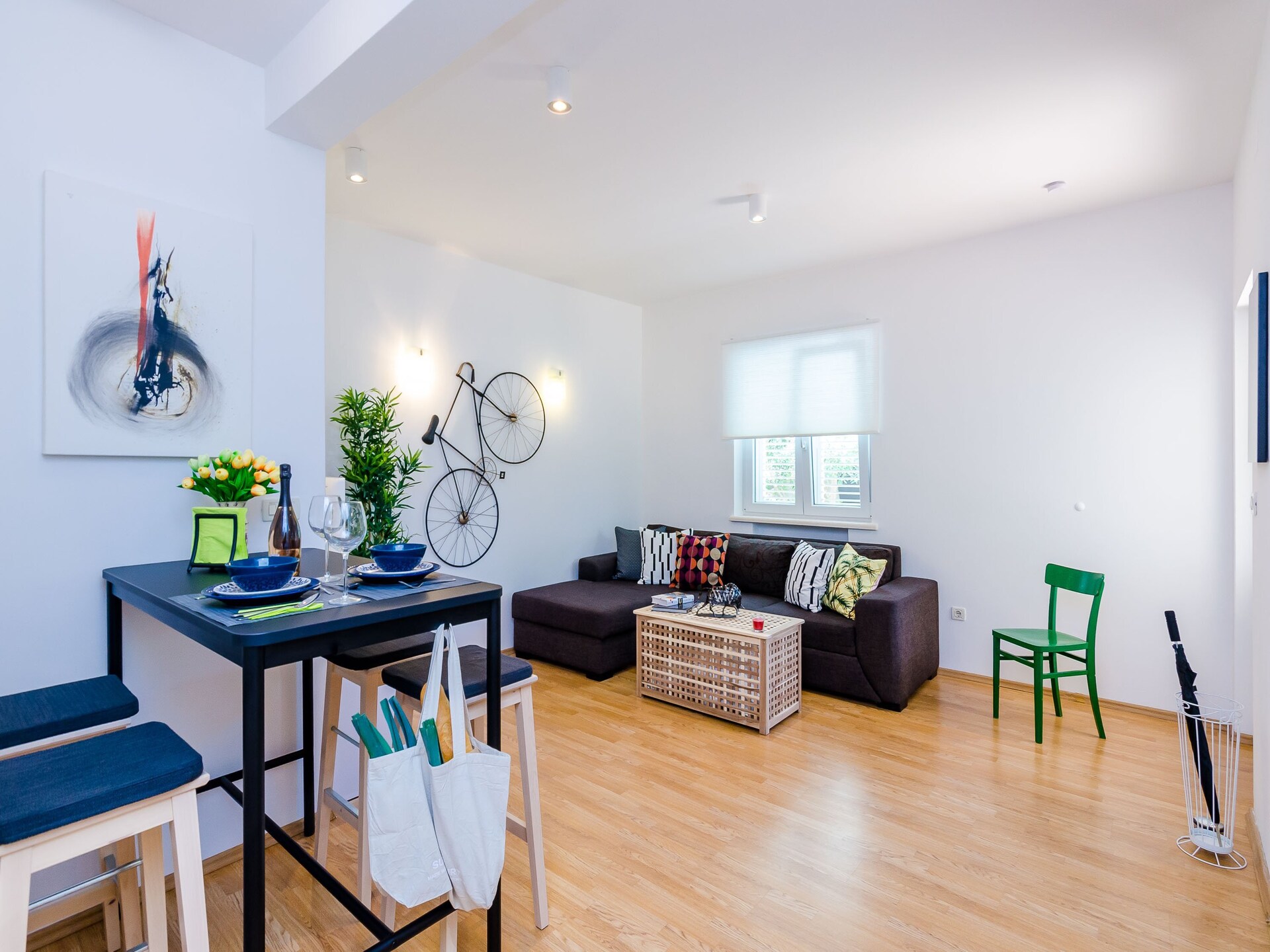 Privé-appartement met tuin en terras in de exclusieve wijk Ploče, op 300m van strand - foto 20