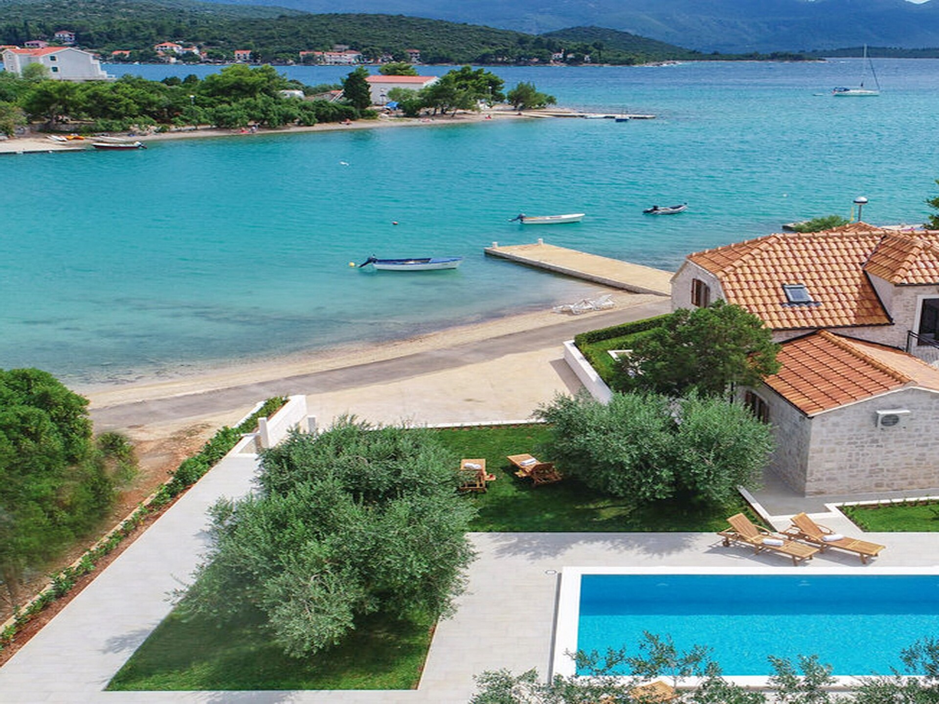 Vakantiehuis in Lovište met privézwembad en zeezicht - foto 32