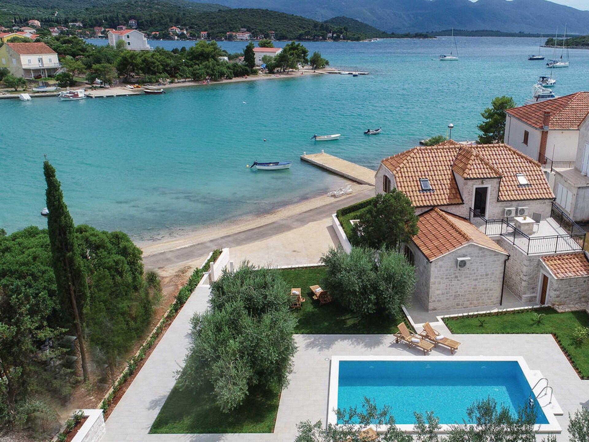 Vakantiehuis in Lovište met privézwembad en zeezicht - foto 46