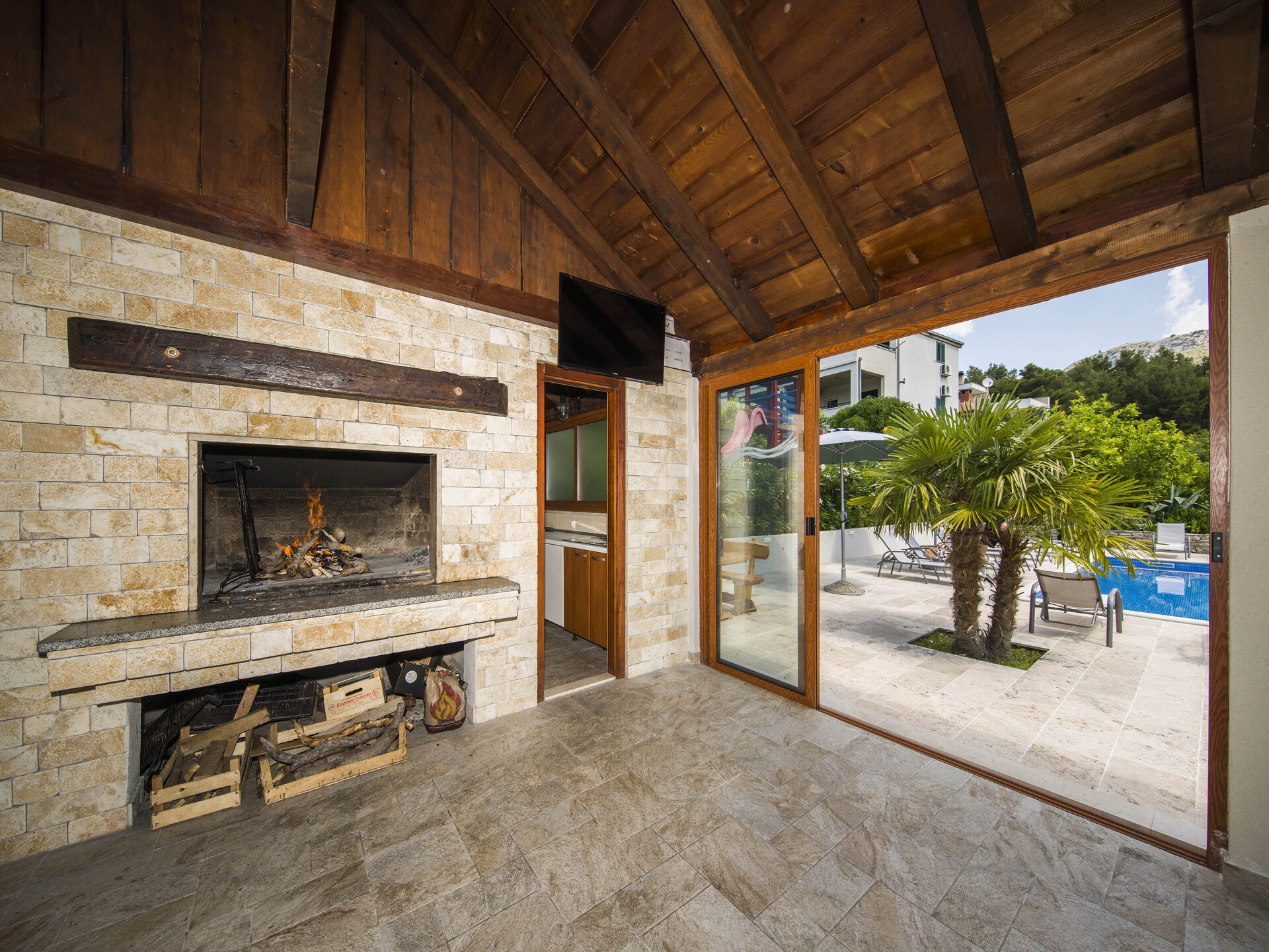 Villa Dvori Viškovi: Ruime villa met privézwembad voor 20 personen bij Podstrana - foto 30