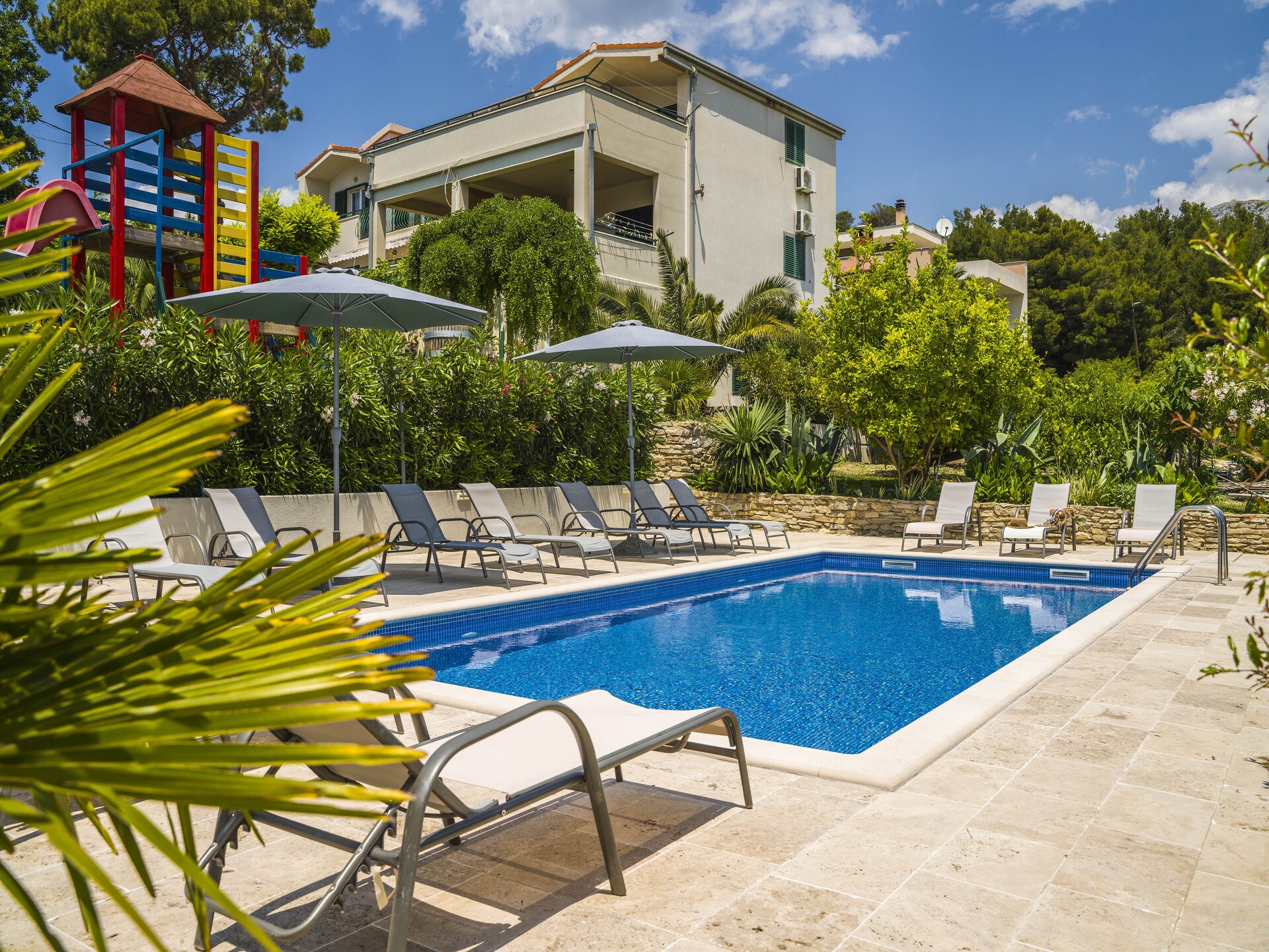 Villa Dvori Viškovi: Ruime villa met privézwembad voor 20 personen bij Podstrana - foto 44