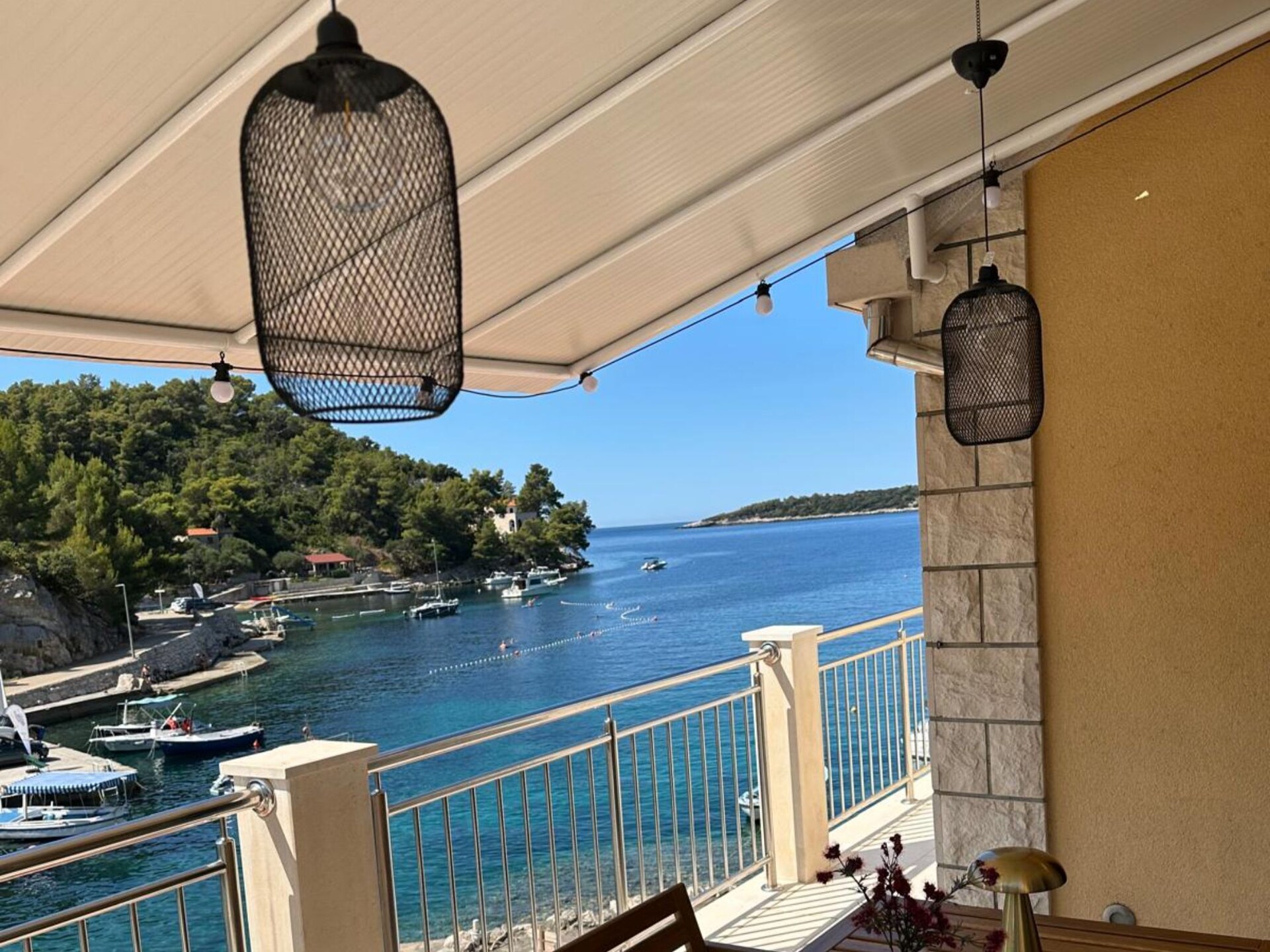Appartement Seashell in Prižba: 2 slaapkamers, zeezicht op Korčula - foto 15
