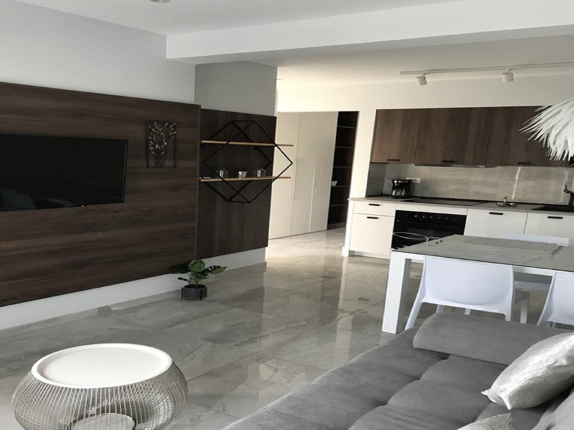 Appartement aan zee in Prižba met terras en uitzicht op de Adriatische Zee - foto 3